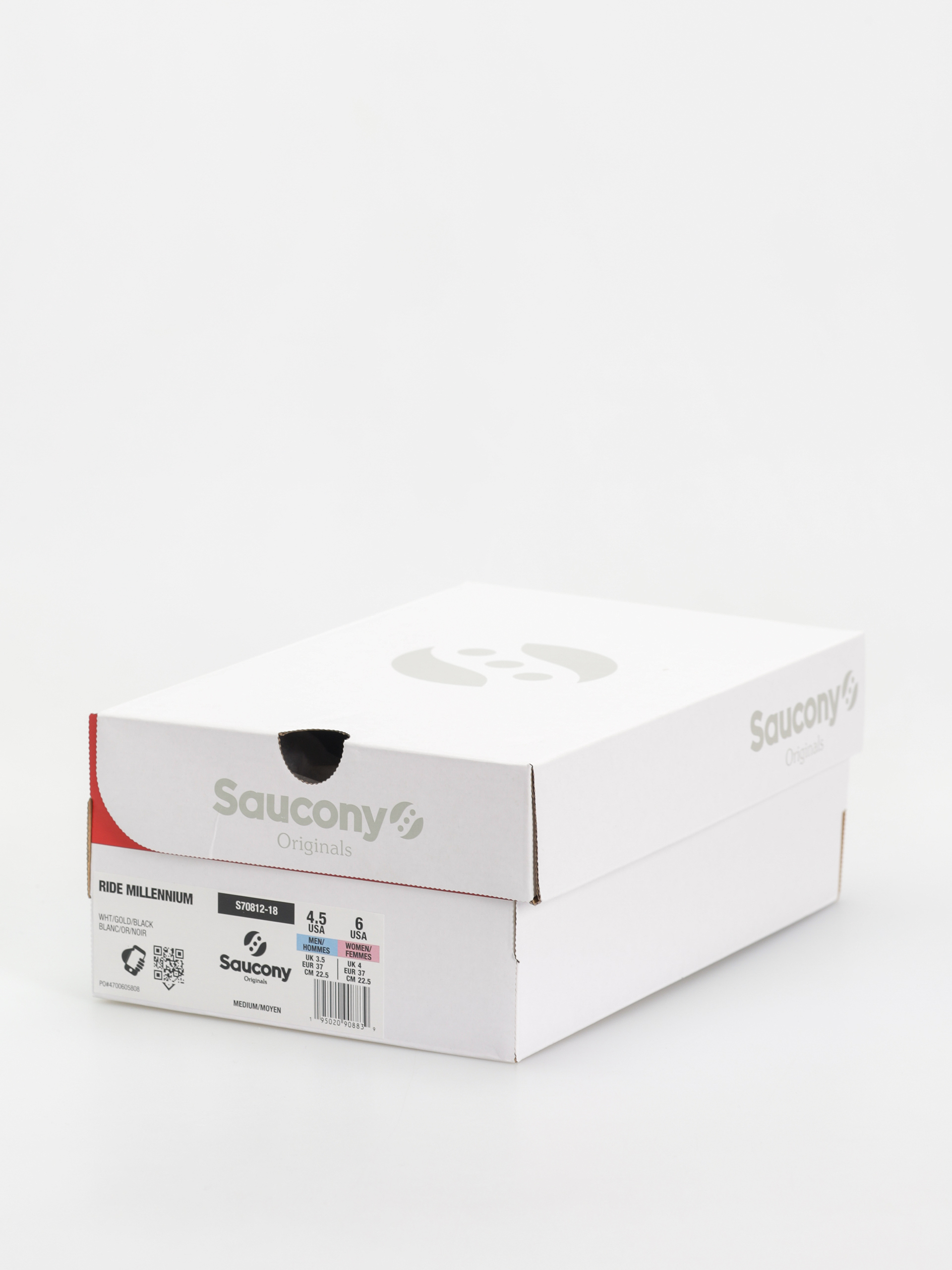 Boty Saucony Ride Millennium (wht/gold/black)