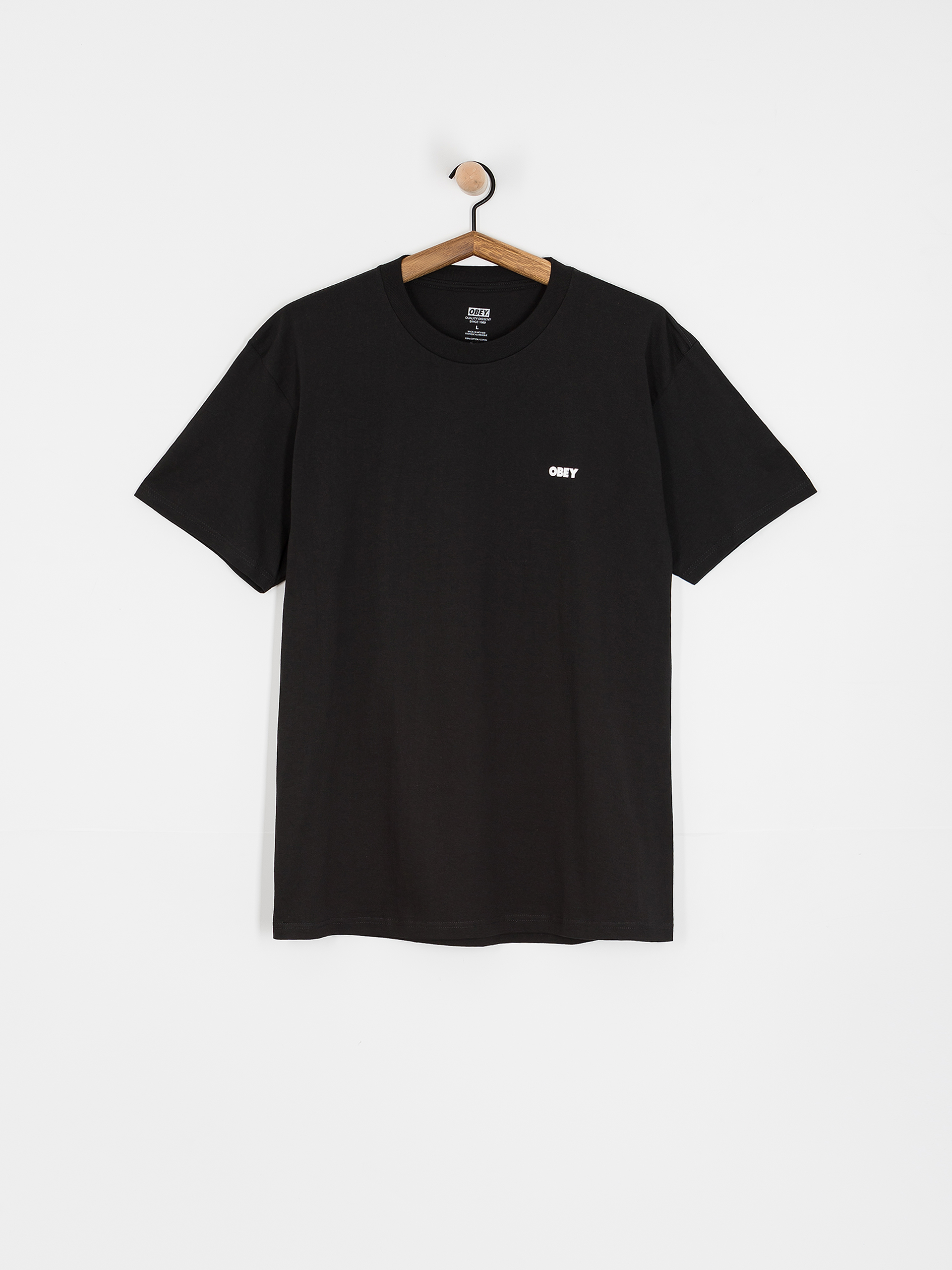 Tričko OBEY Make Art Not War (black)