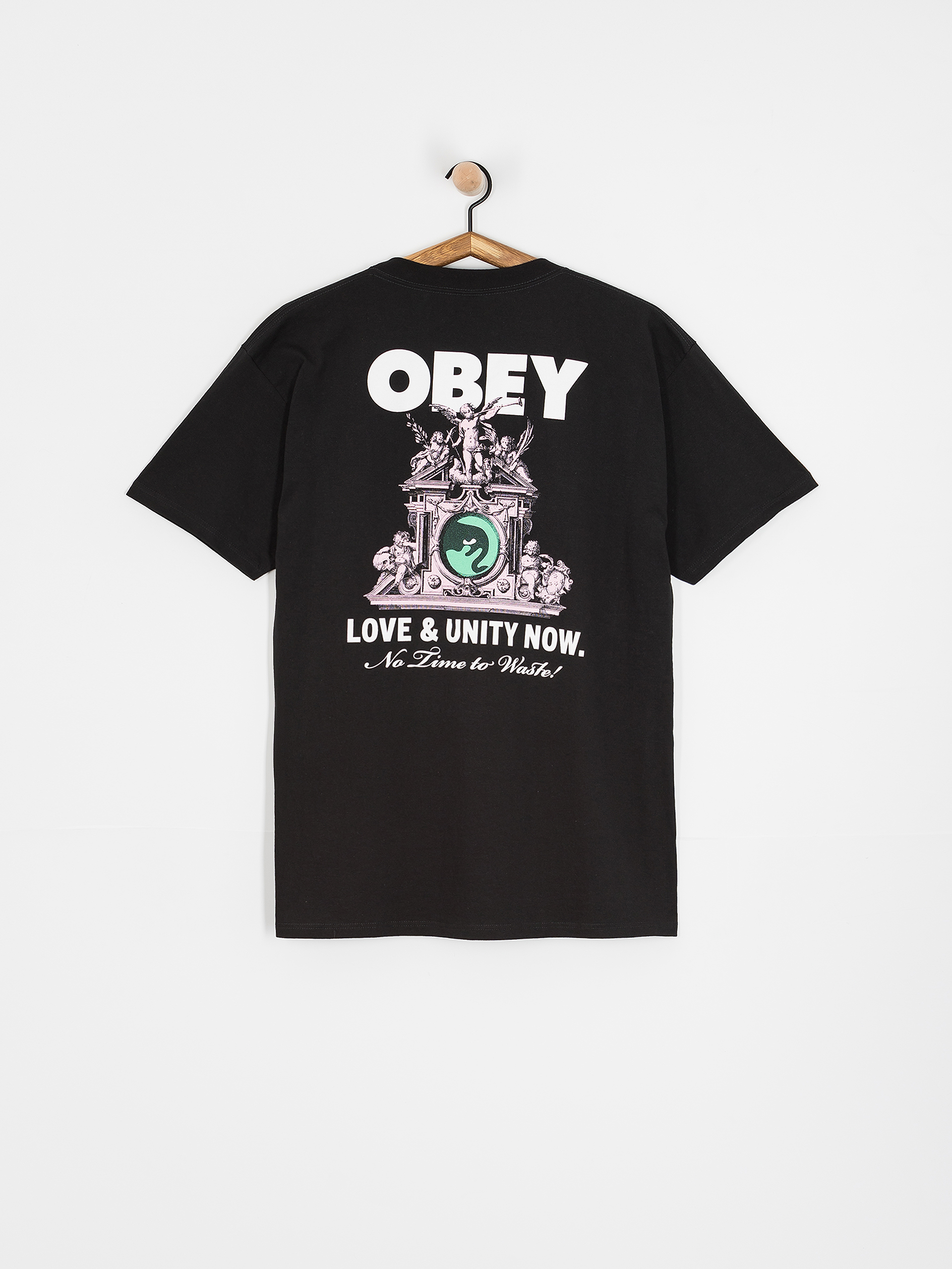 Tričko OBEY Love & Unity Now (black)