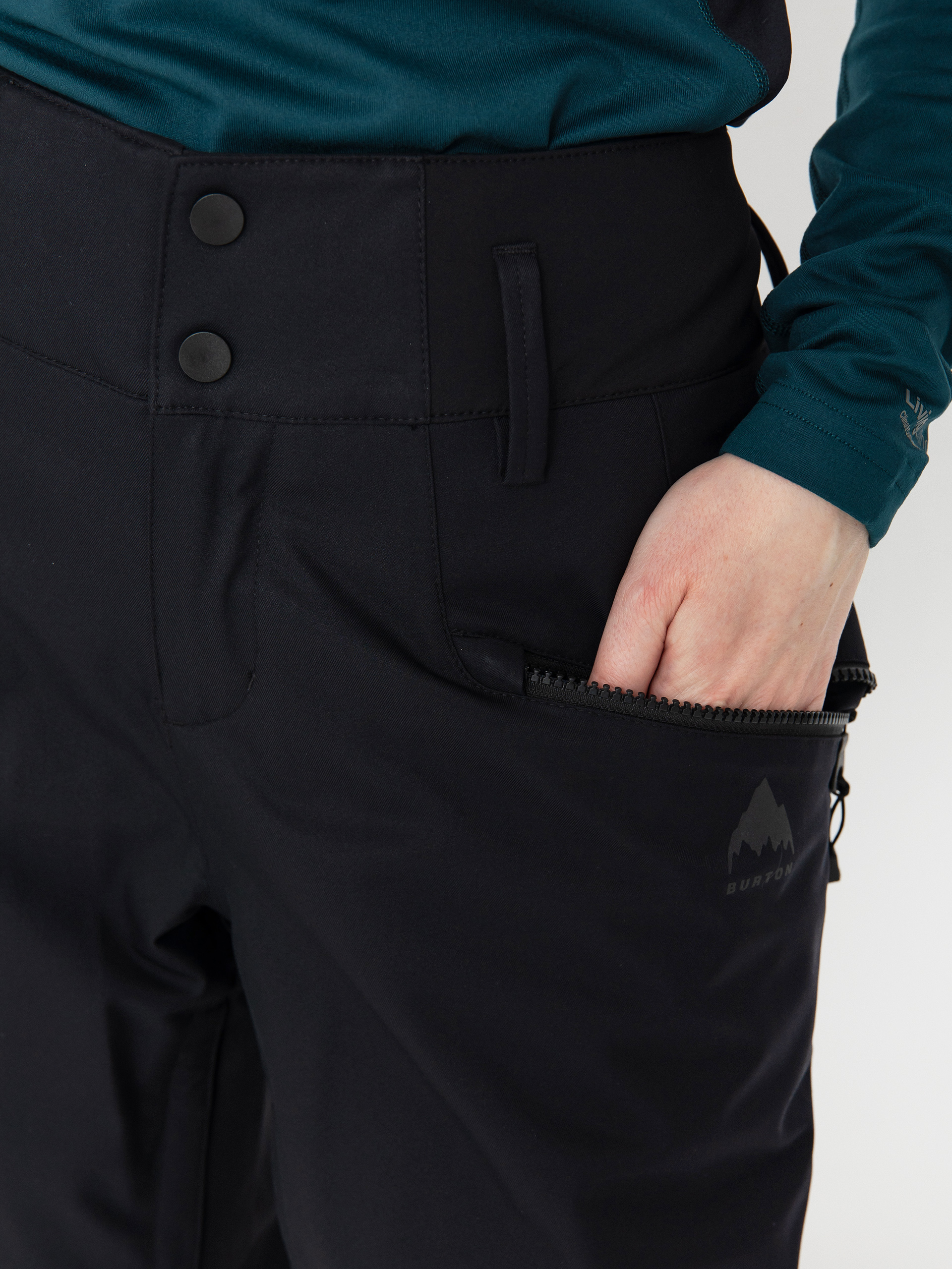 Dámské Snowboardové kalhoty  Burton Marcy High Rise High Stretch (true black)