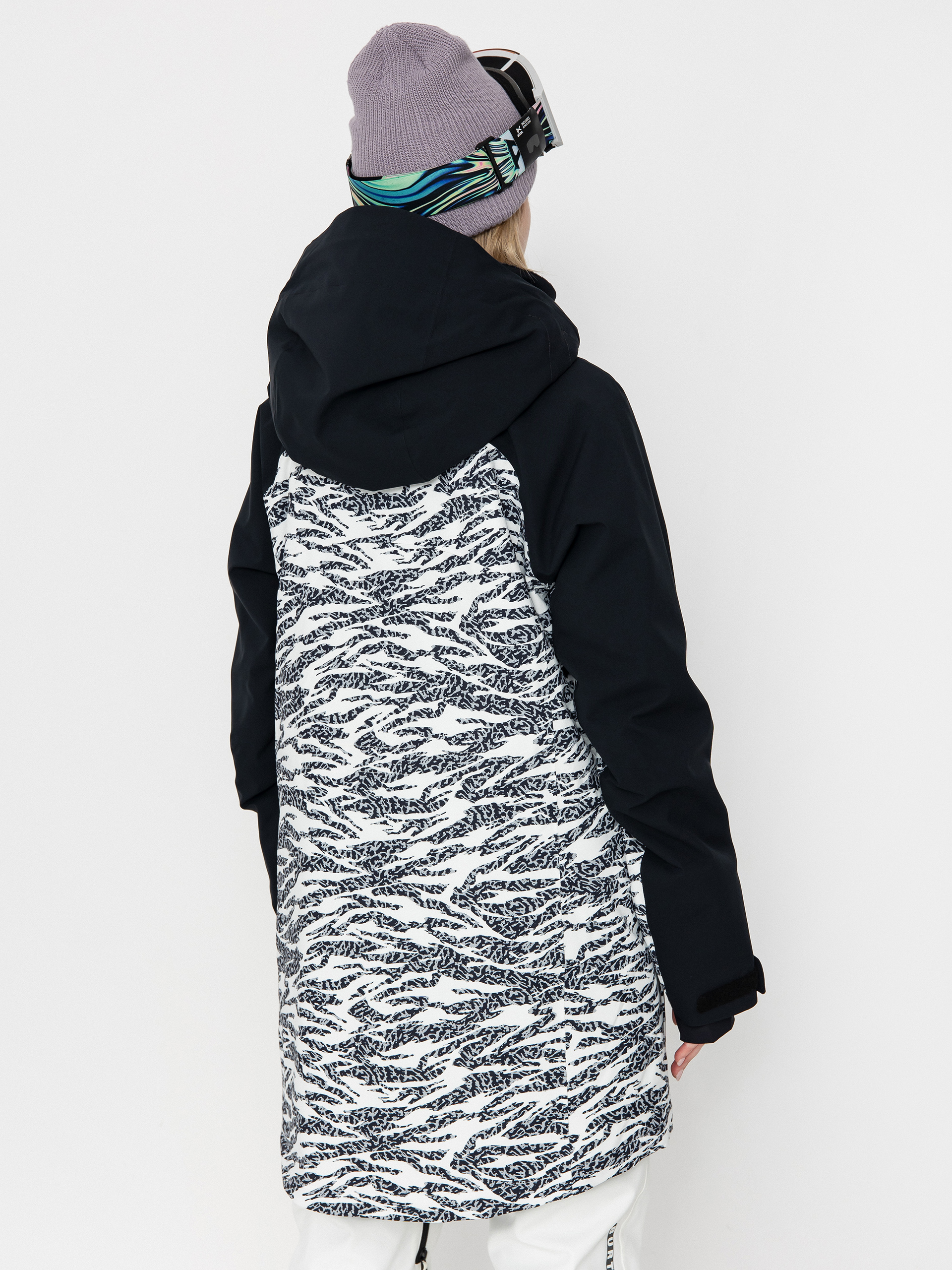 Dámská Snowboardová bunda Burton Prowess 2.0 (true black/zebra camo)