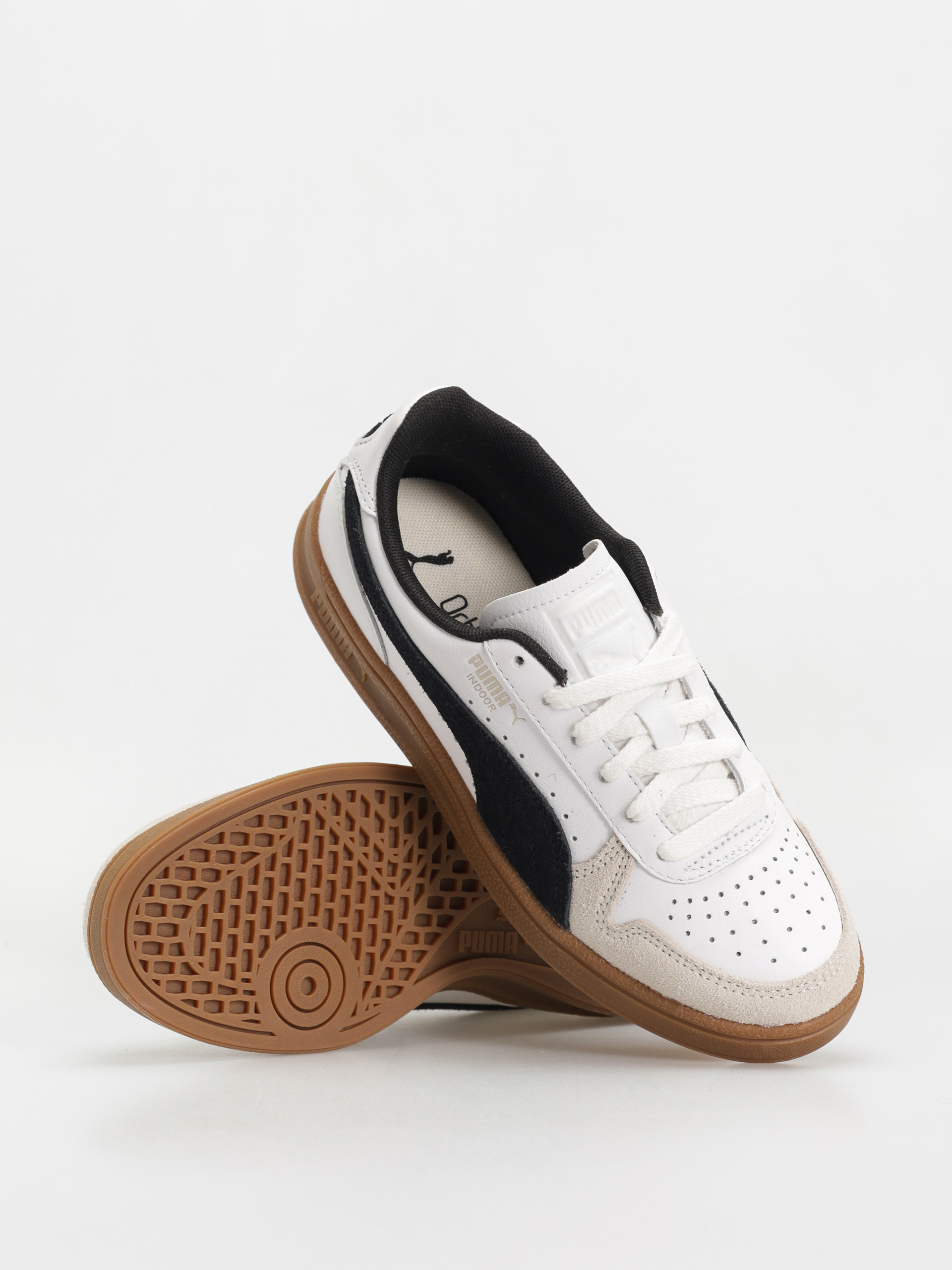 Boty Puma Indoor (puma white puma black gum)
