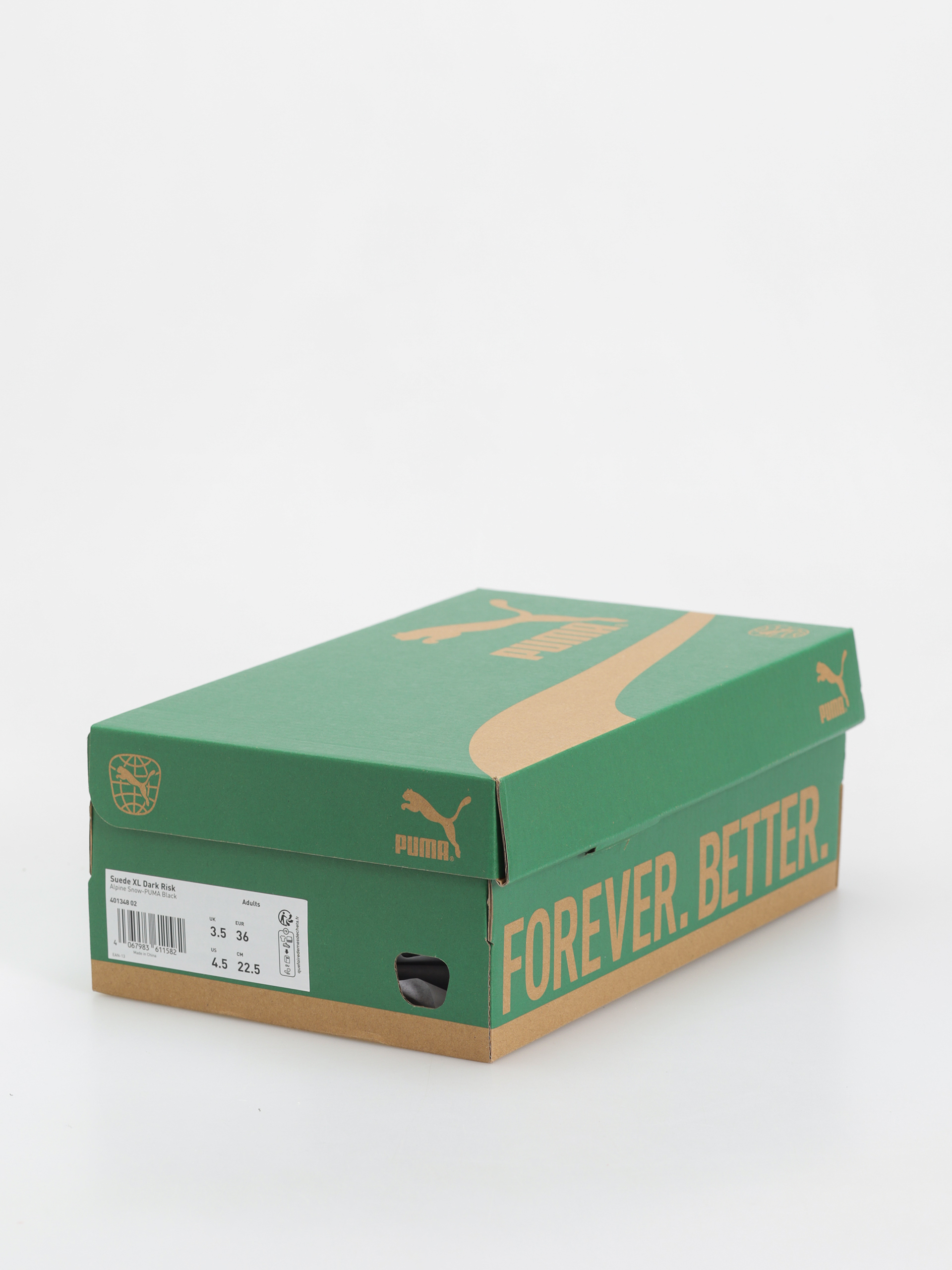 Boty Puma Suede XL Dark Risk (alpine snow puma black)