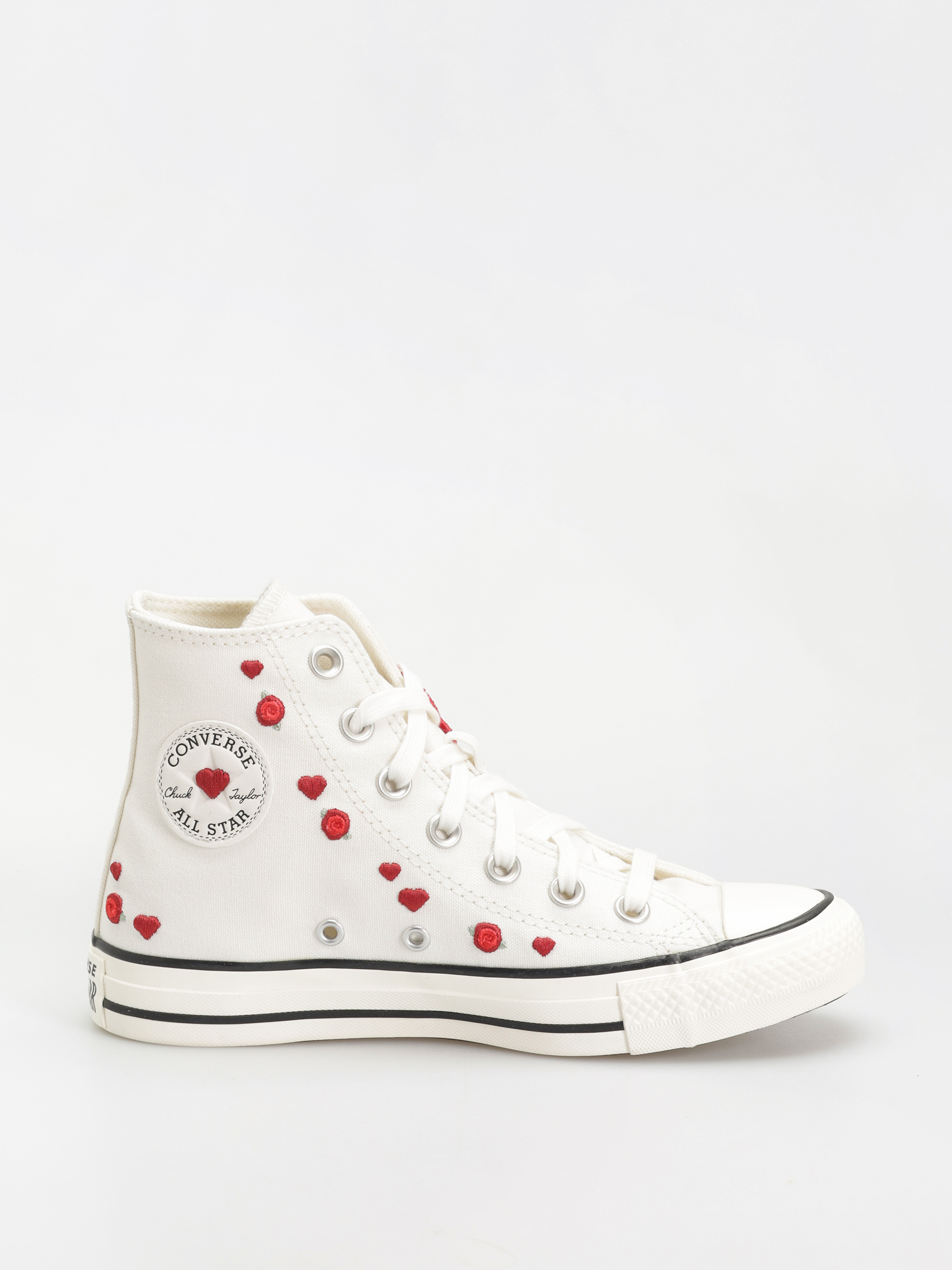 Tenisky Converse Chuck Taylor All Star Hi Wmn (vintage white/red/egret)