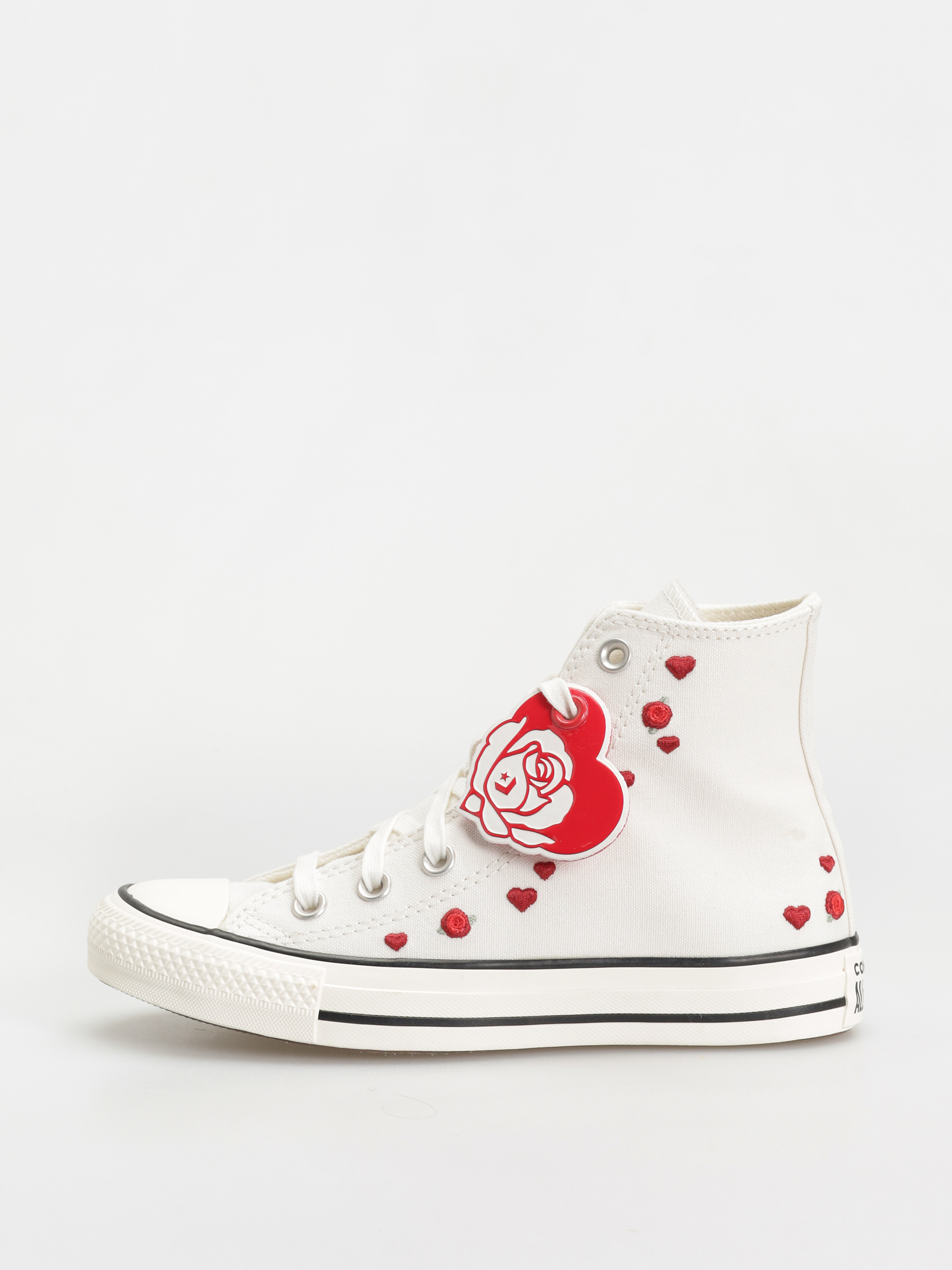 Tenisky Converse Chuck Taylor All Star Hi Wmn (vintage white/red/egret)
