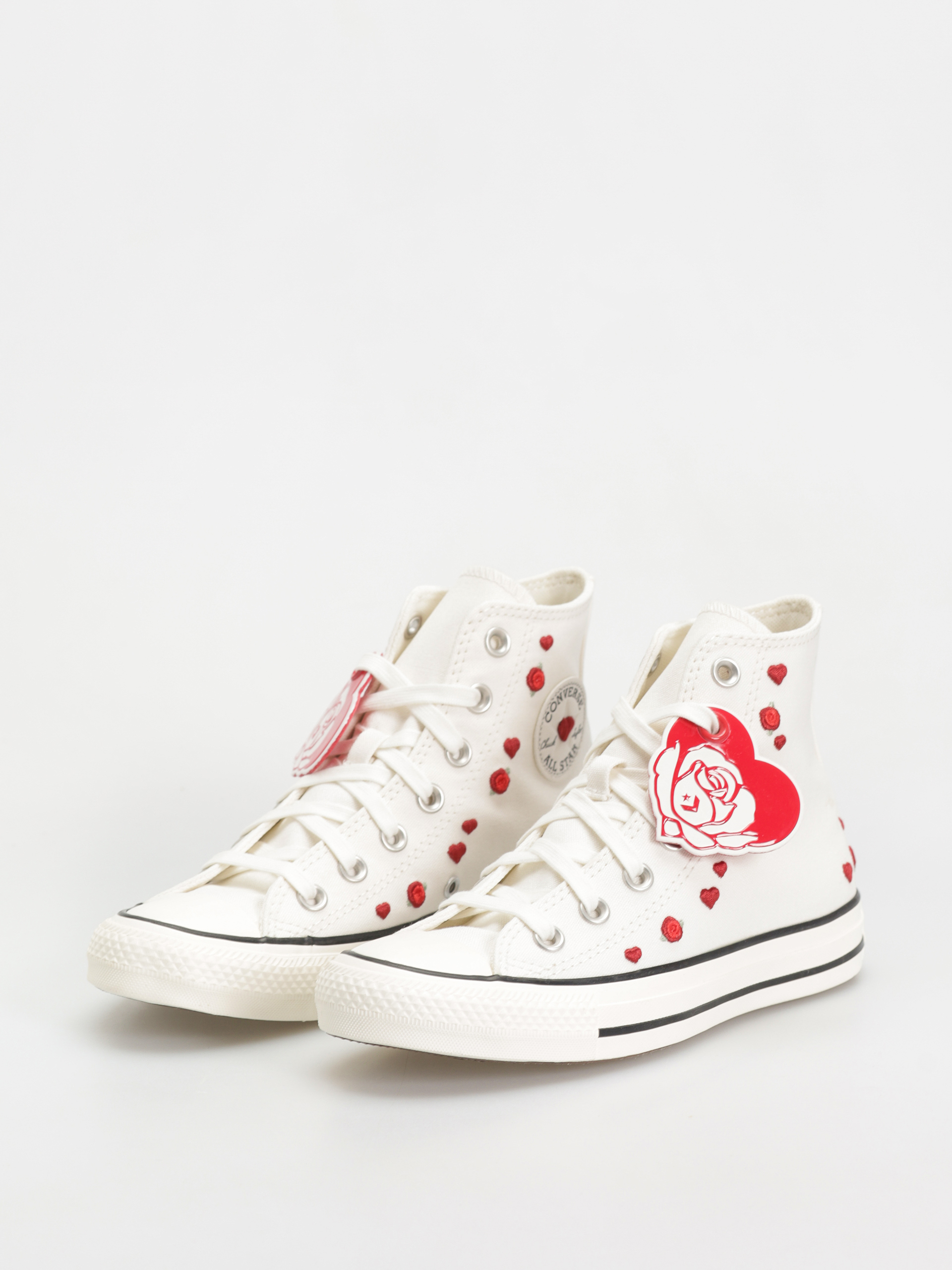 Tenisky Converse Chuck Taylor All Star Hi Wmn (vintage white/red/egret)