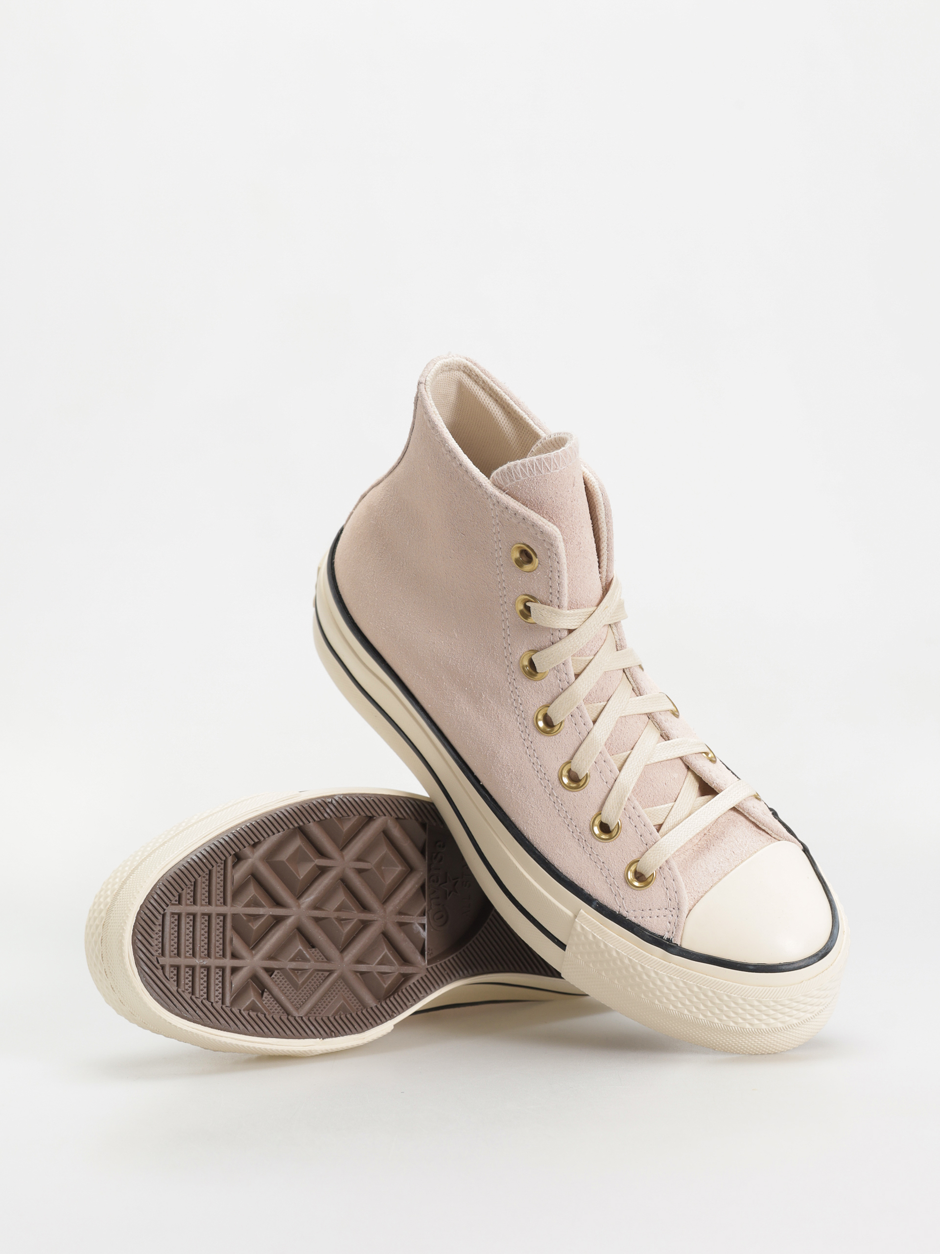 Tenisky Converse Chuck Taylor All Star Lift Hi Wmn (pale petal/natural ivory/black)