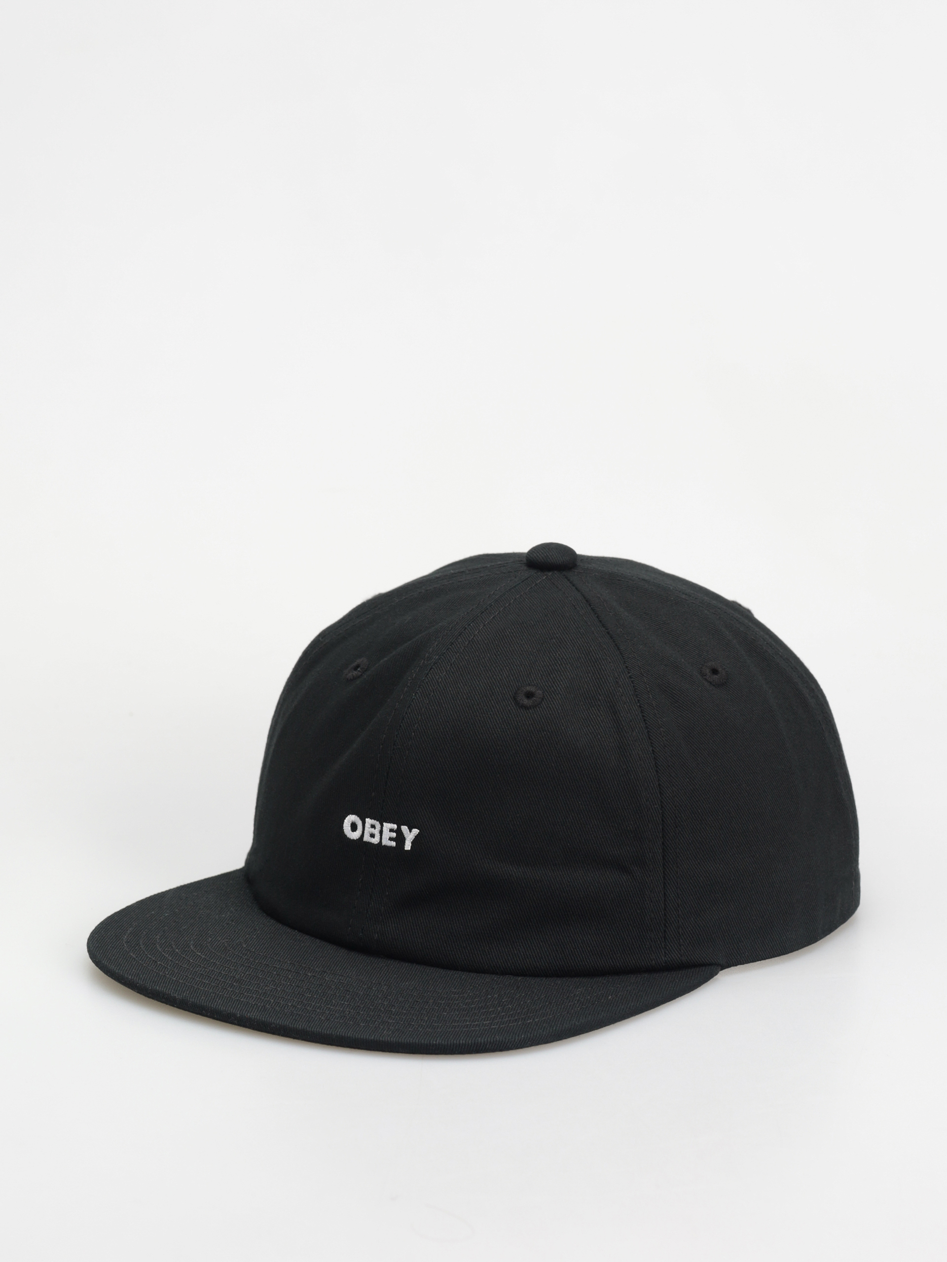 Kšiltovka  OBEY Bold Twill 6 Panel (black)