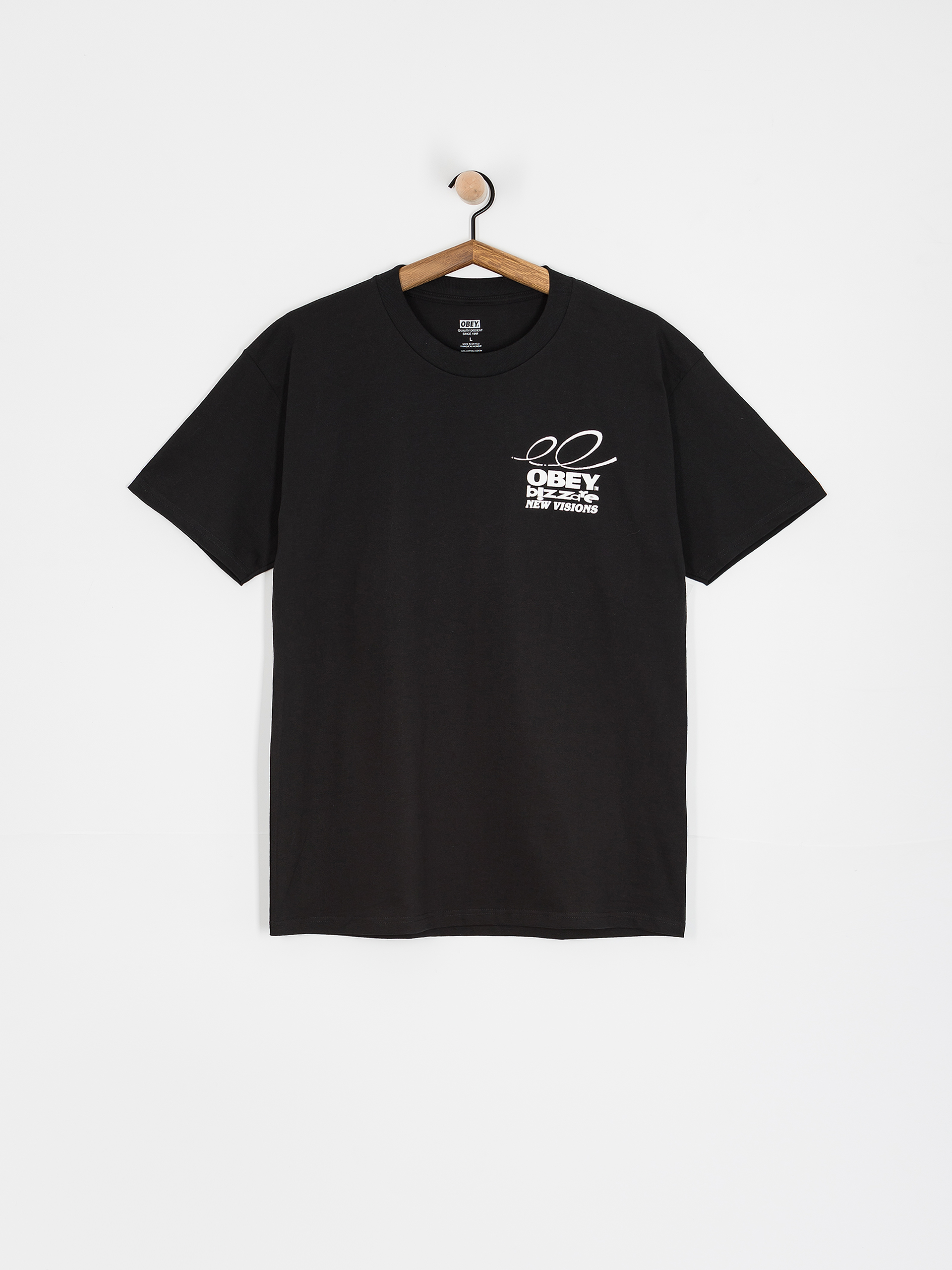 Tričko OBEY Bizzare New Visions (black)