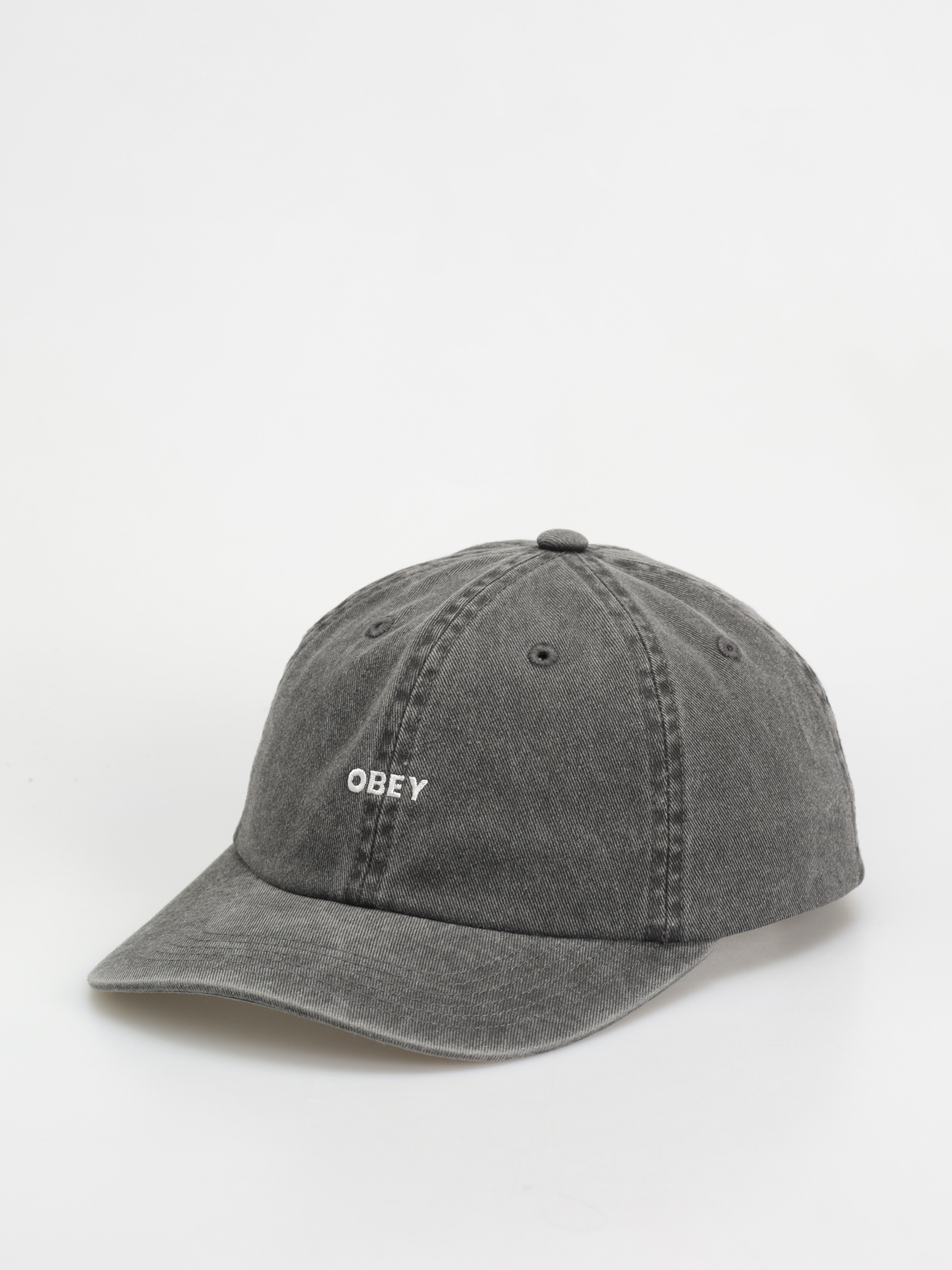 Kšiltovka  OBEY Pigment Bold 6 Panel (pigment black)