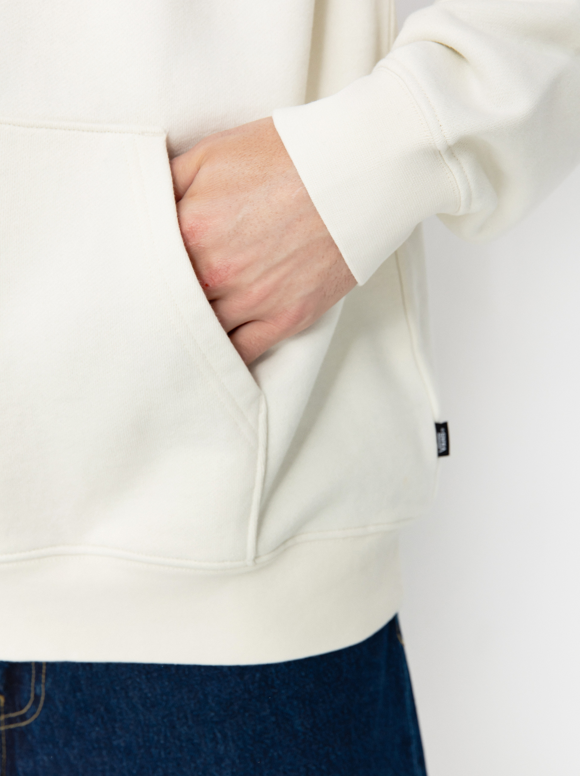 Mikina s kapucí Vans Z Legacy Loose ZHD (marshmallow)