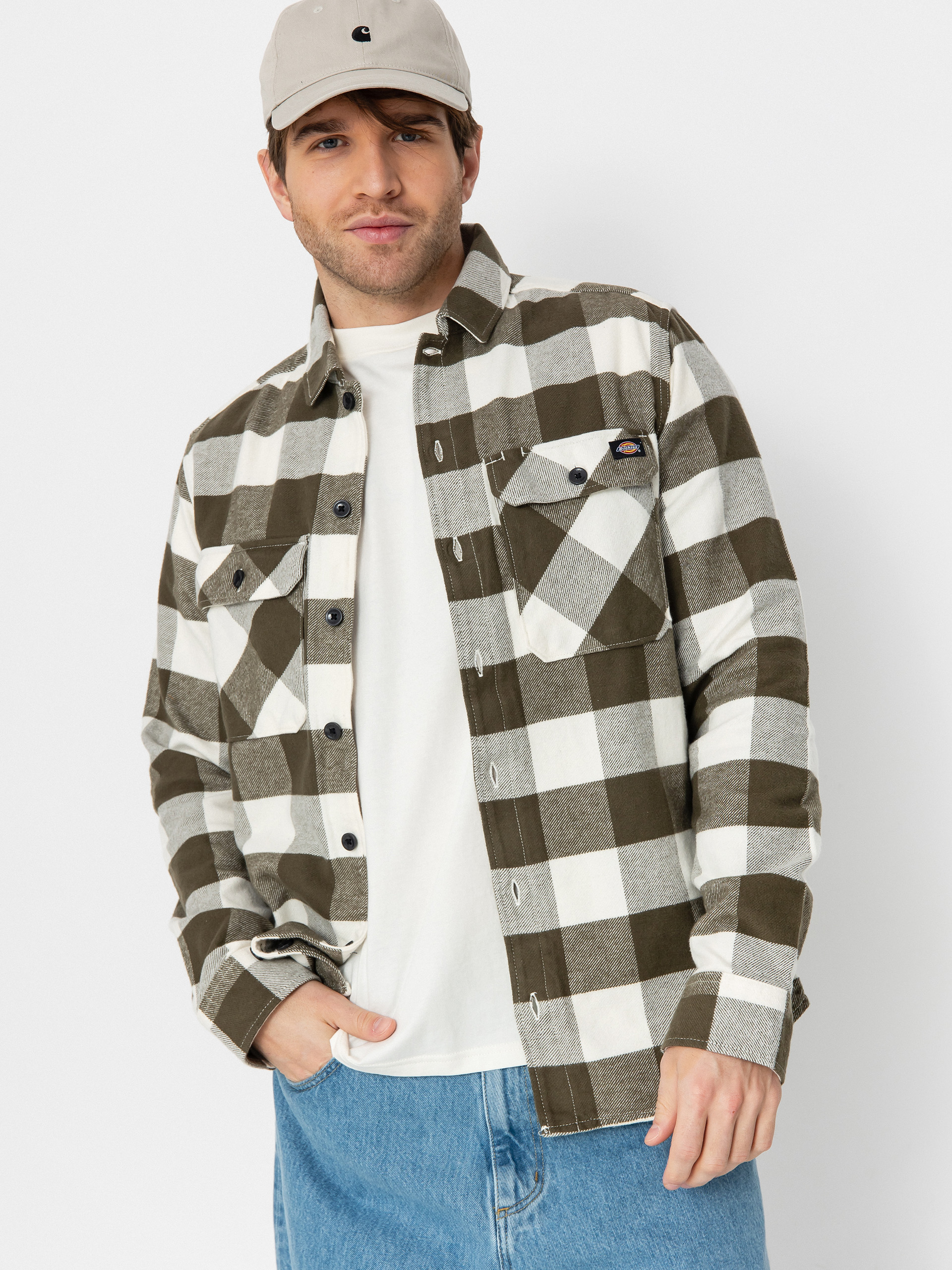 Košile Dickies New Sacramento (egret)