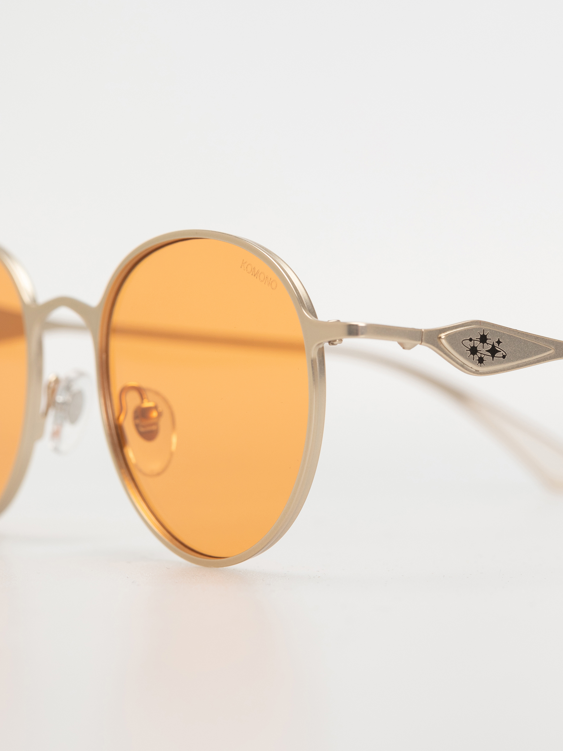 Sluneční brýle Komono James Expedition (light gold)