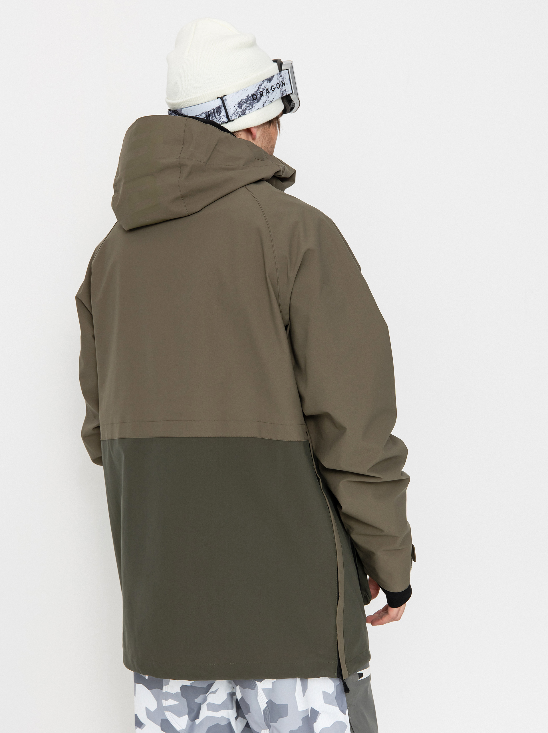 Pánská Snowboardová bunda ThirtyTwo Light Anorak (military)