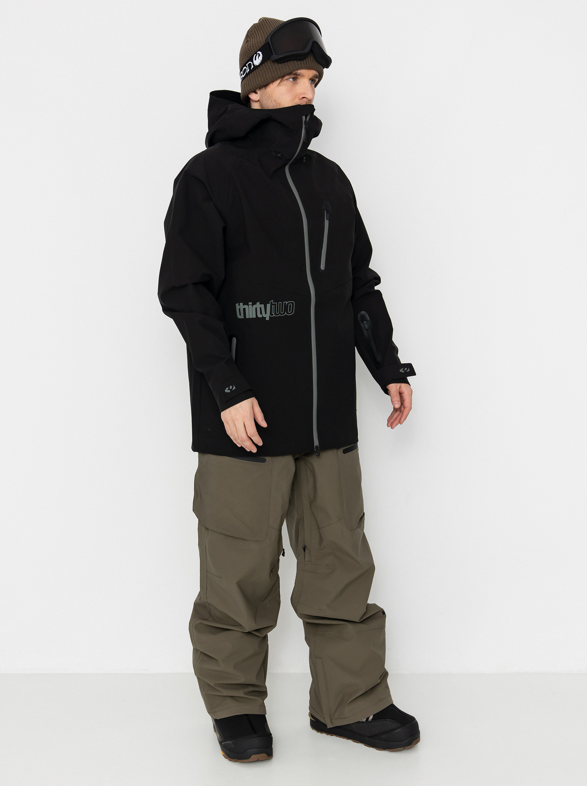 Pánská Snowboardová bunda ThirtyTwo Grasser (black)