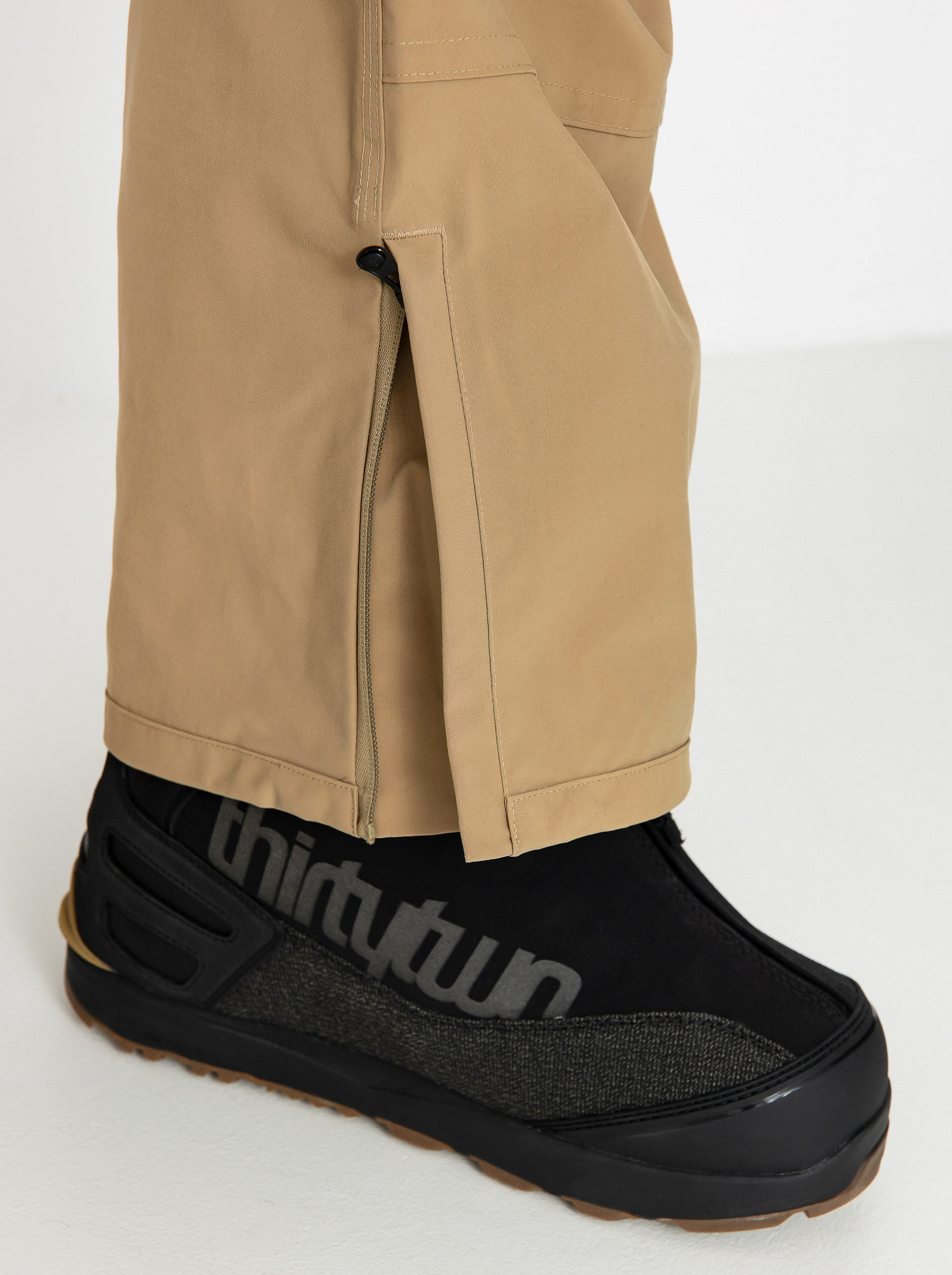 Pánské Snowboardové kalhoty  ThirtyTwo Basement Bib (khaki)