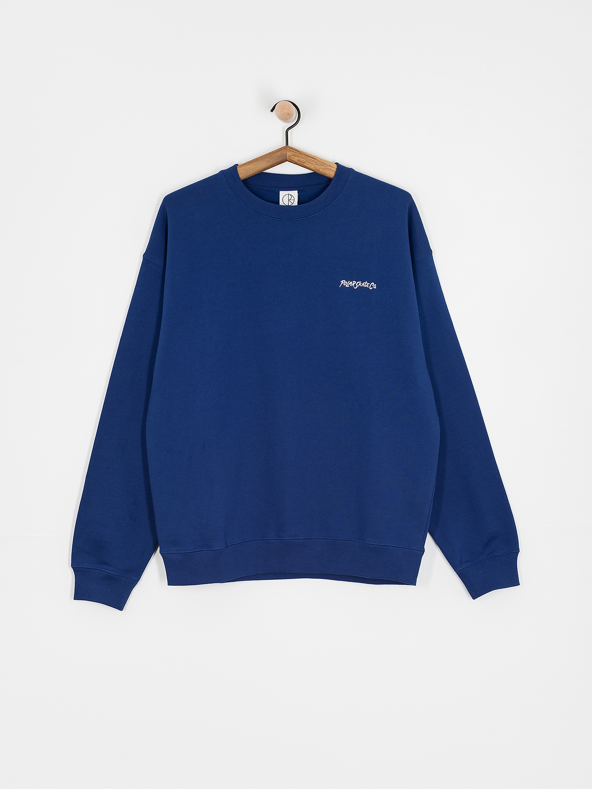 Mikina Polar Skate Dave Crewneck (deep royal blue)