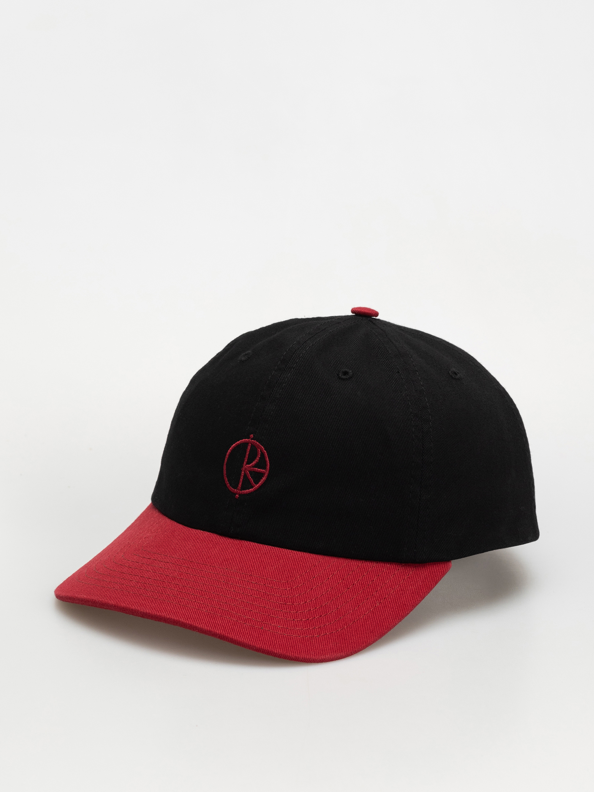 Kšiltovka  Polar Skate Sai Stroke Logo (black/redcurrant)