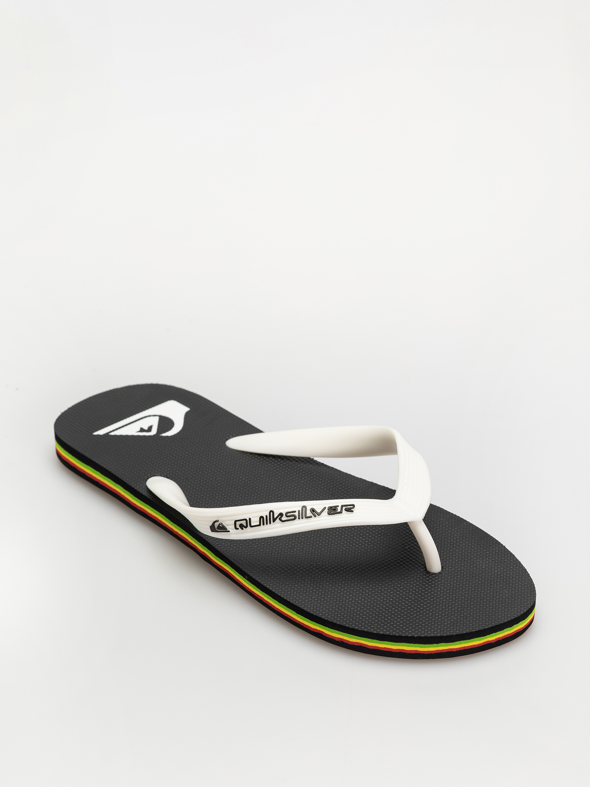 Plážovky Quiksilver Molokai Core (black/rasta)