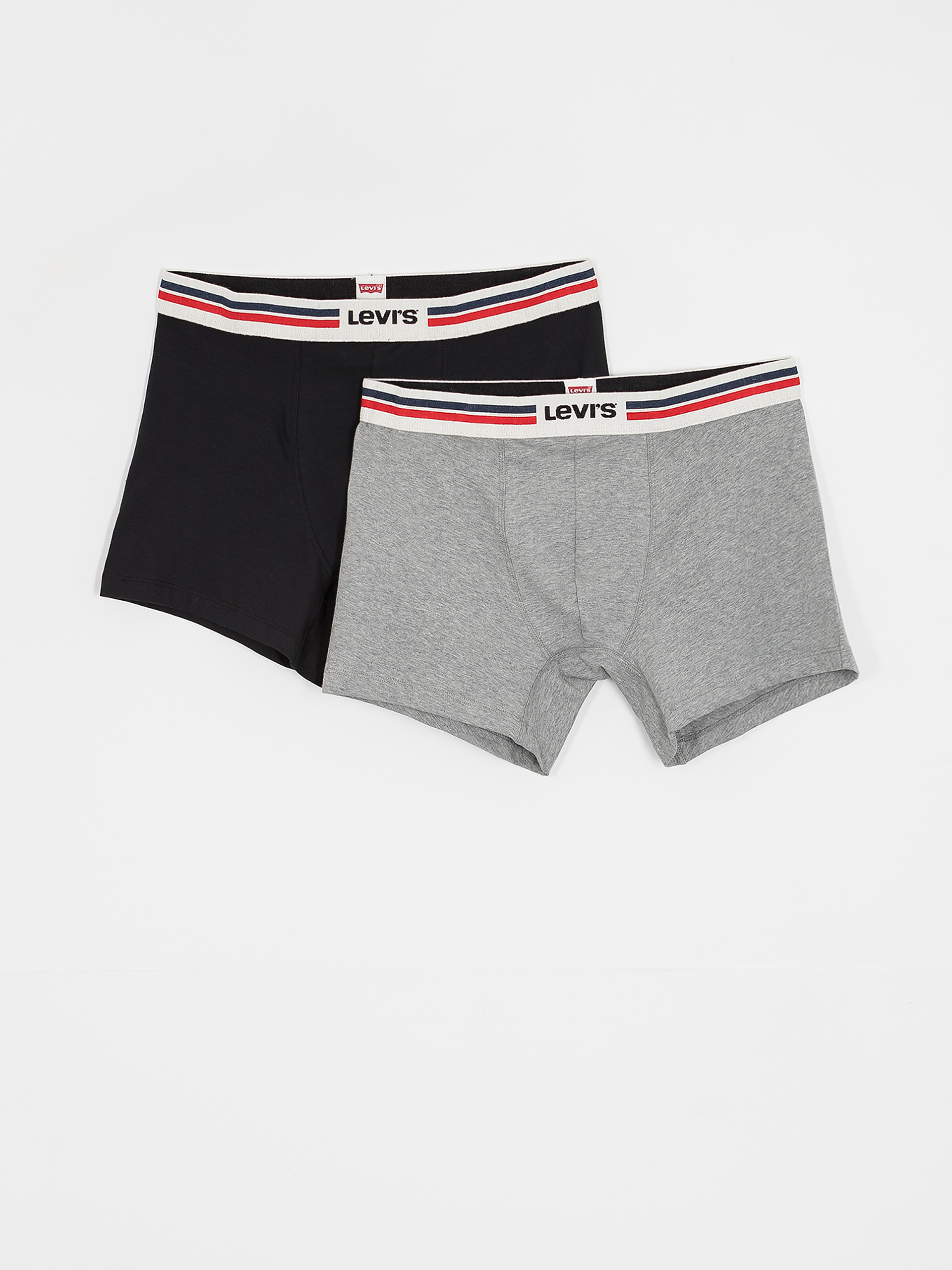 Spodní prádlo Levi's® Sportswear Logo Boxer (mid grey melange/black)