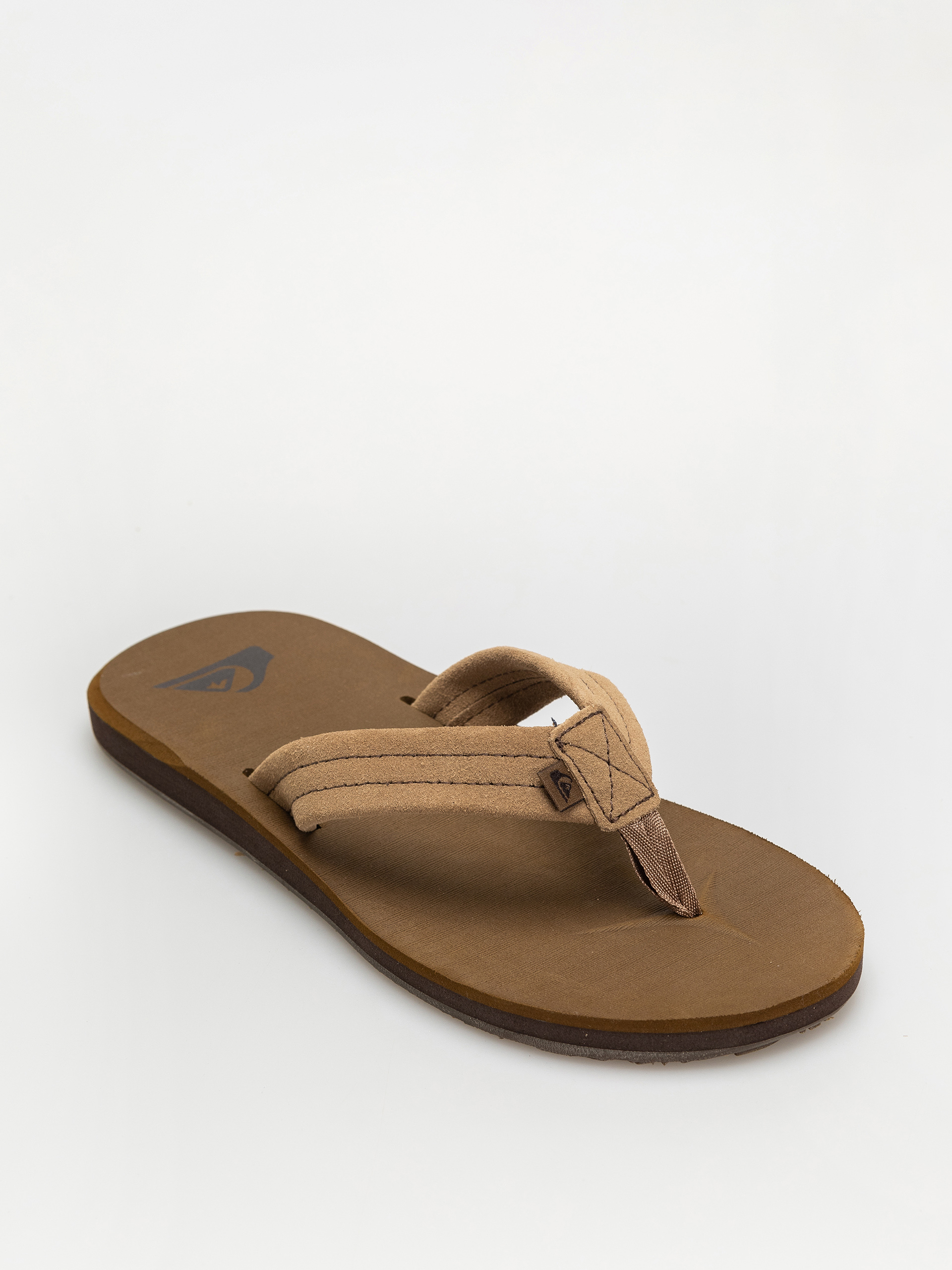Plu00e1u017eovky Quiksilver Carver Suede Core (tan 1)