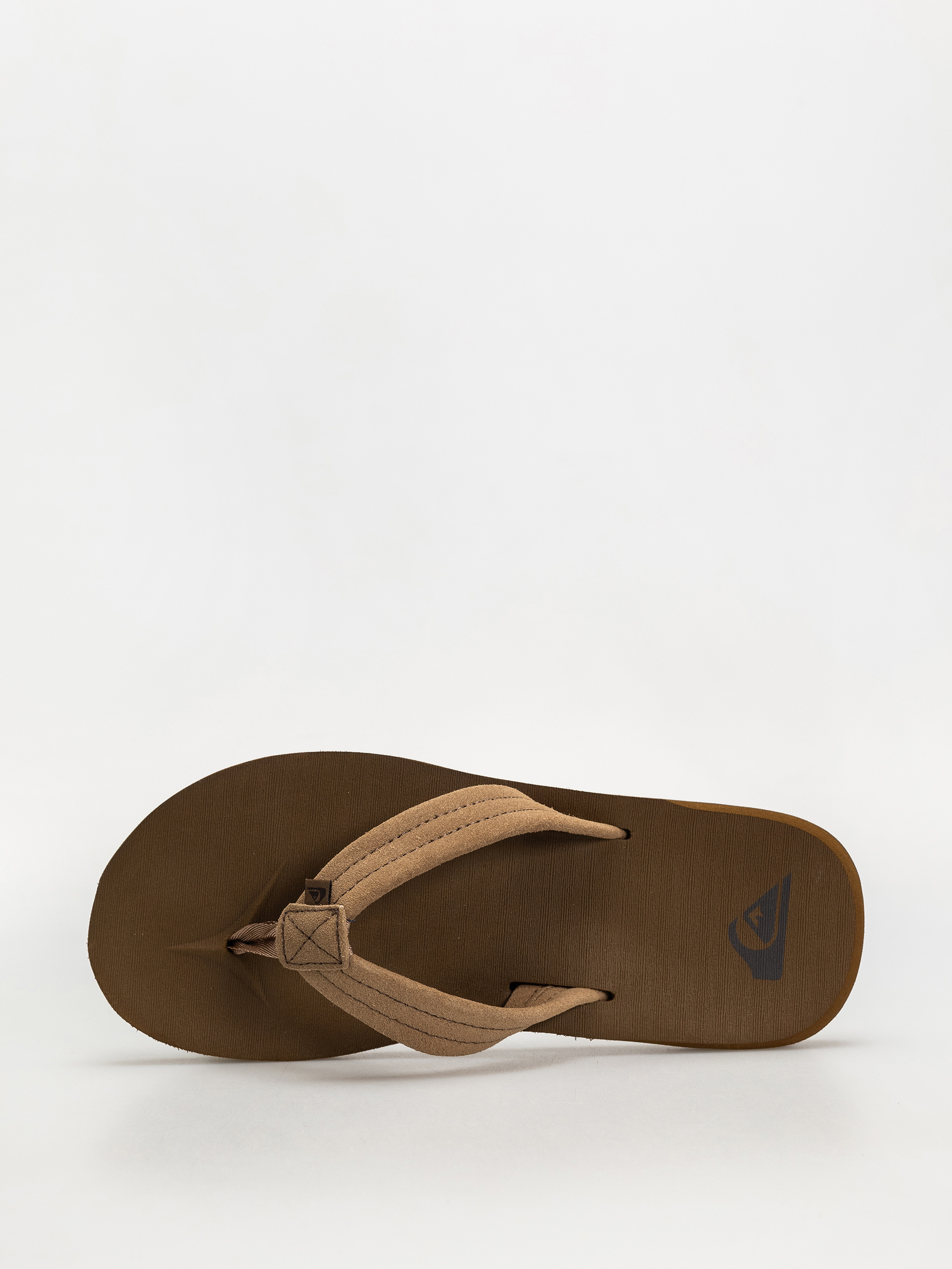 Plážovky Quiksilver Carver Suede Core (tan 1)