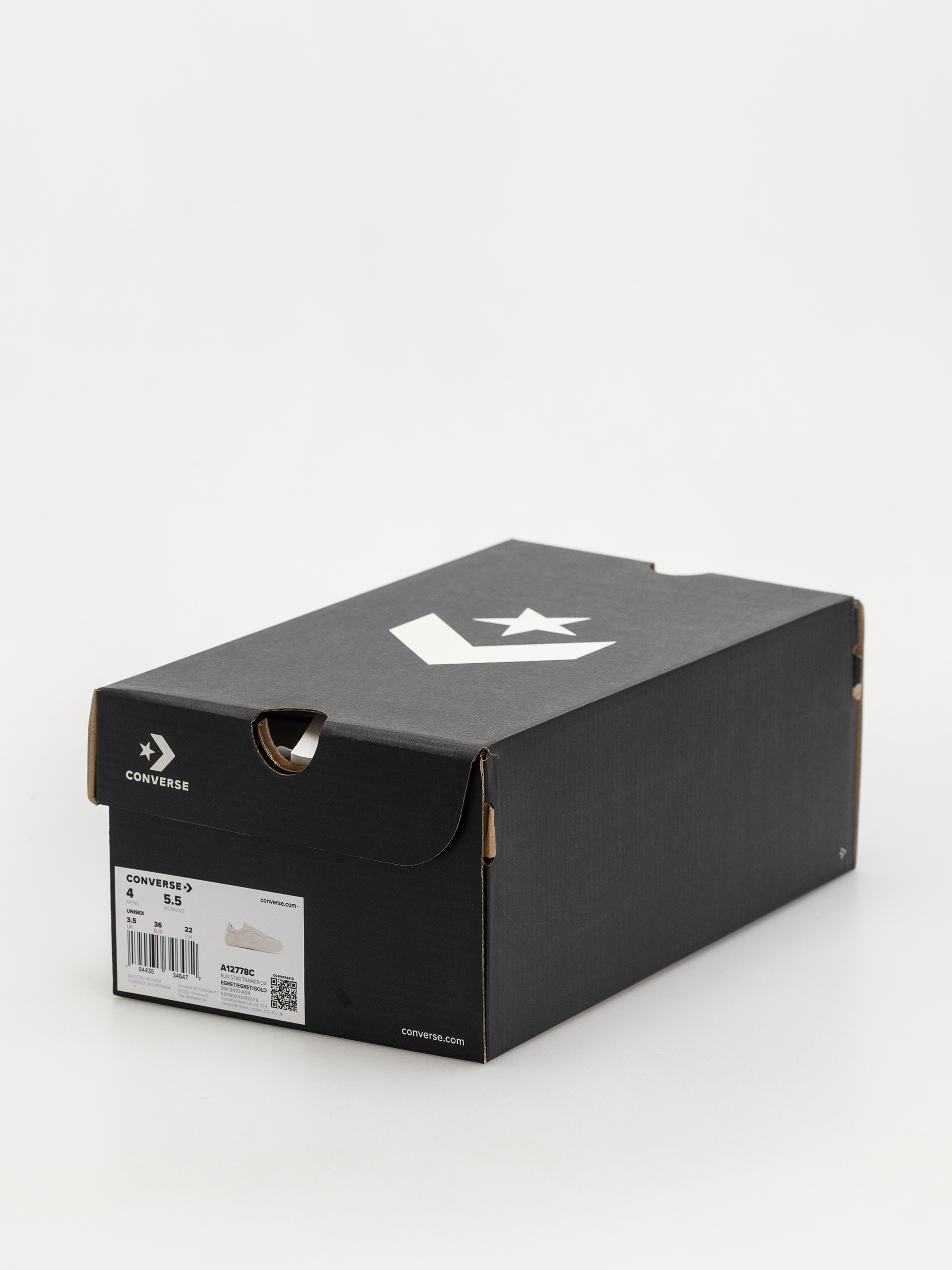 Boty Converse Run Star Trainer (egret/egret/gold)