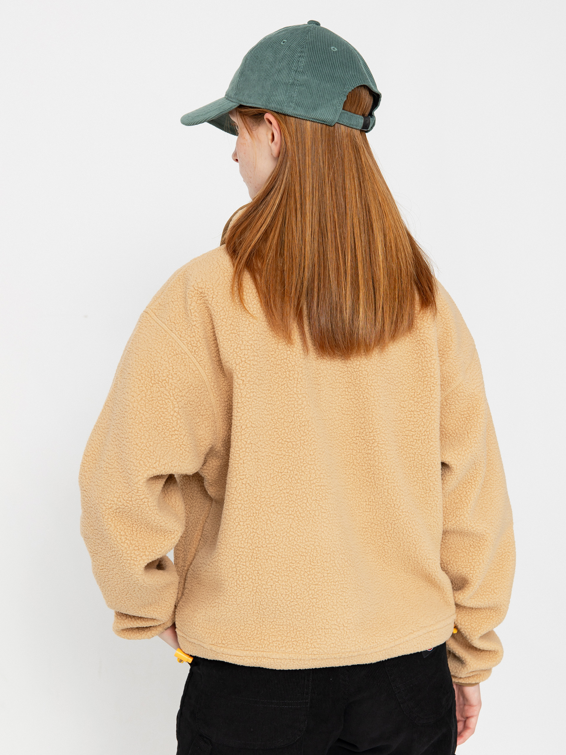 Dámský Fleecová mikina Columbia Helvetia II Cropped Half Snap (canoe)