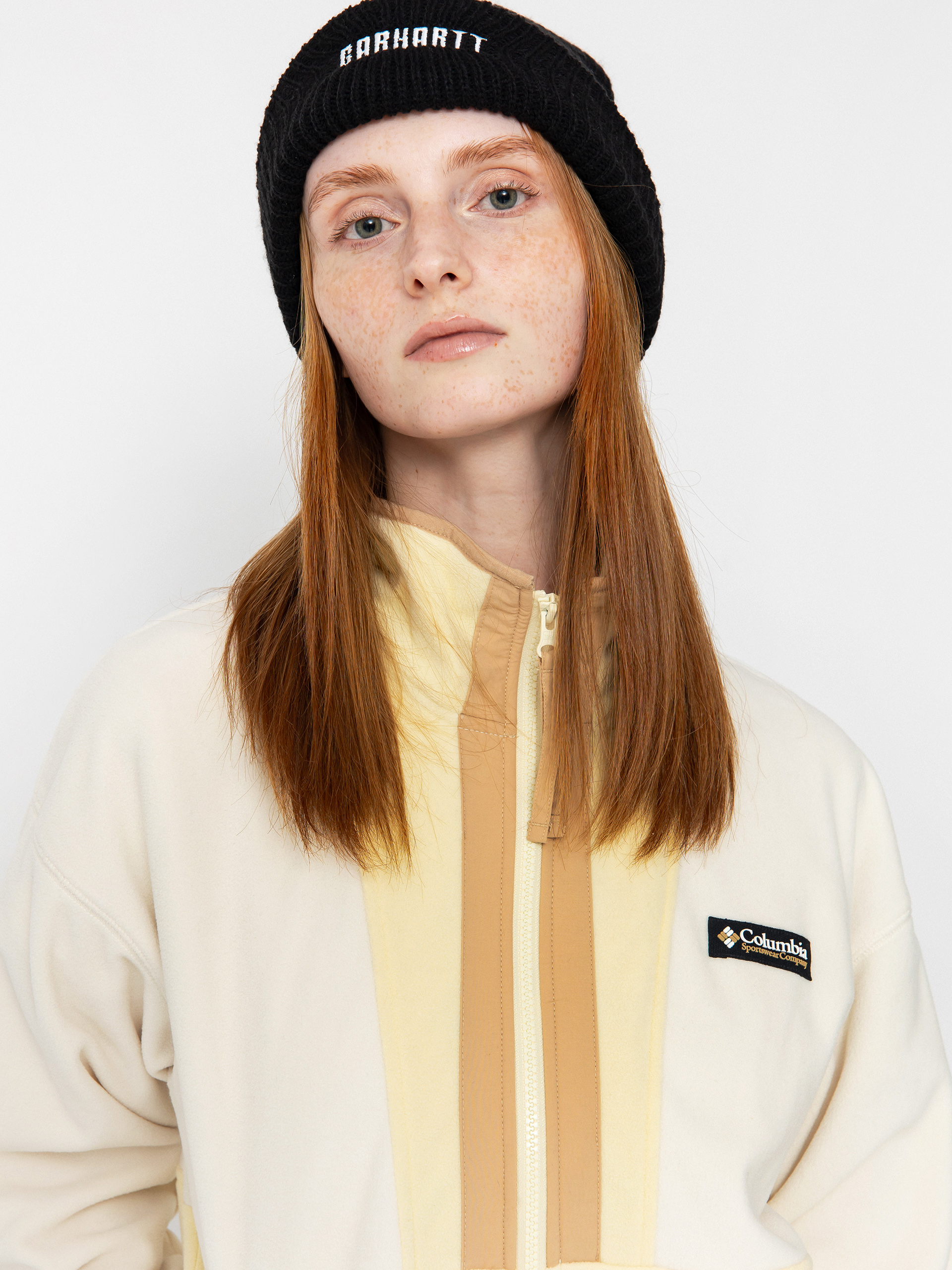 Dámský Fleecová mikina Columbia Backbowl II Full Zip (chalk/lemon wa)