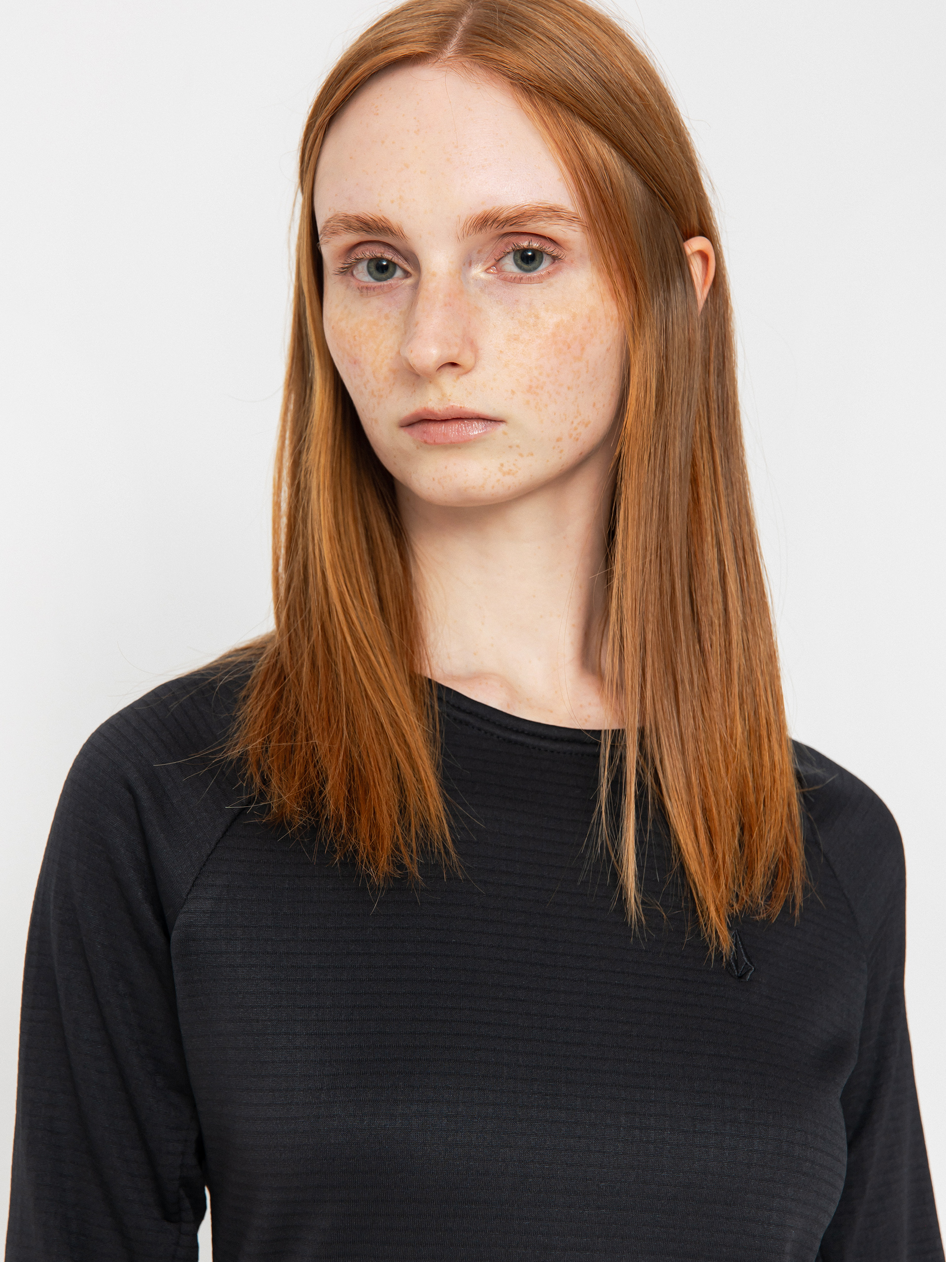 Dámská Termomikina  Volcom Gridlock Crew (black)