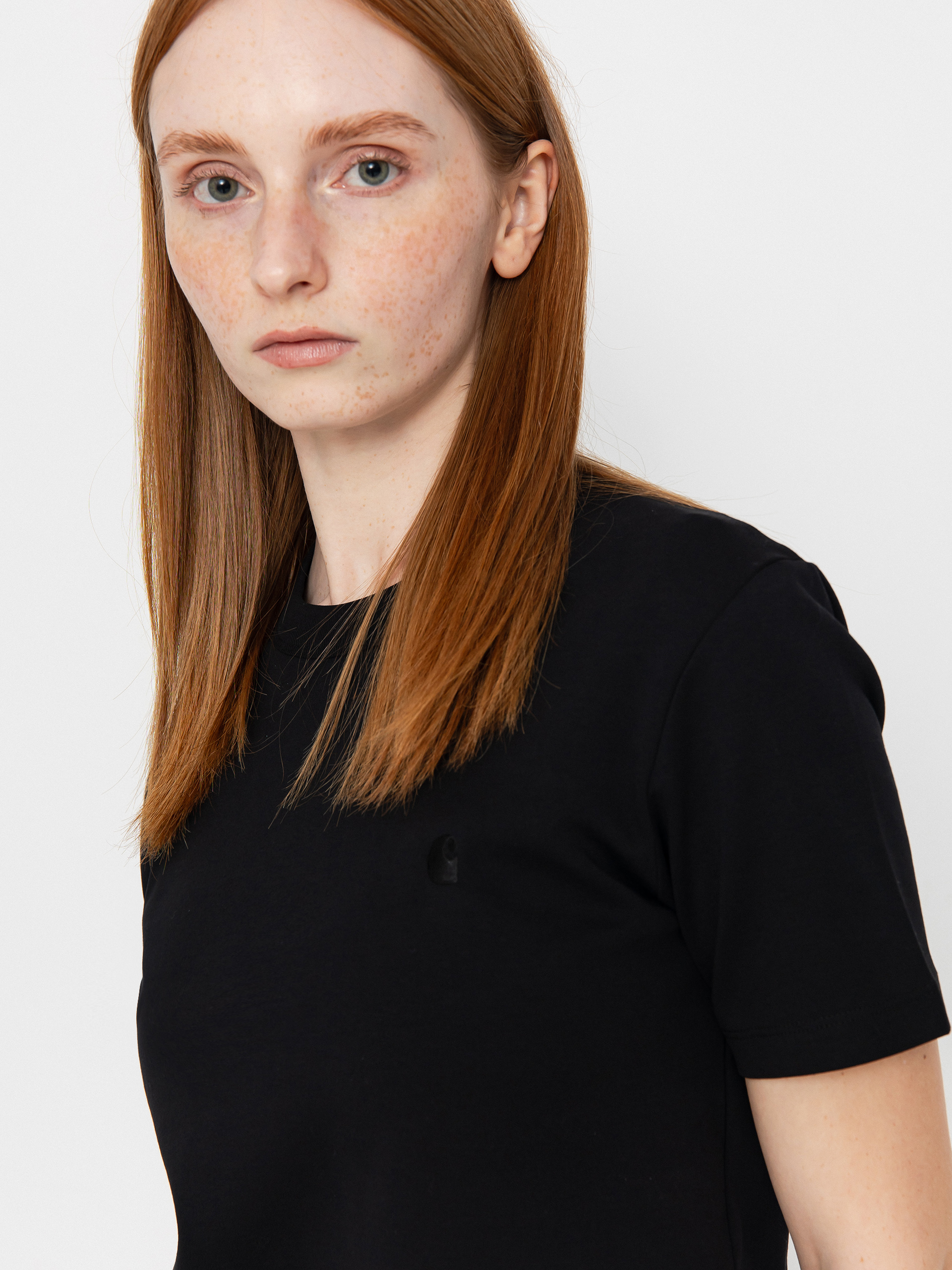 Tričko Carhartt WIP Luca Wmn (black)
