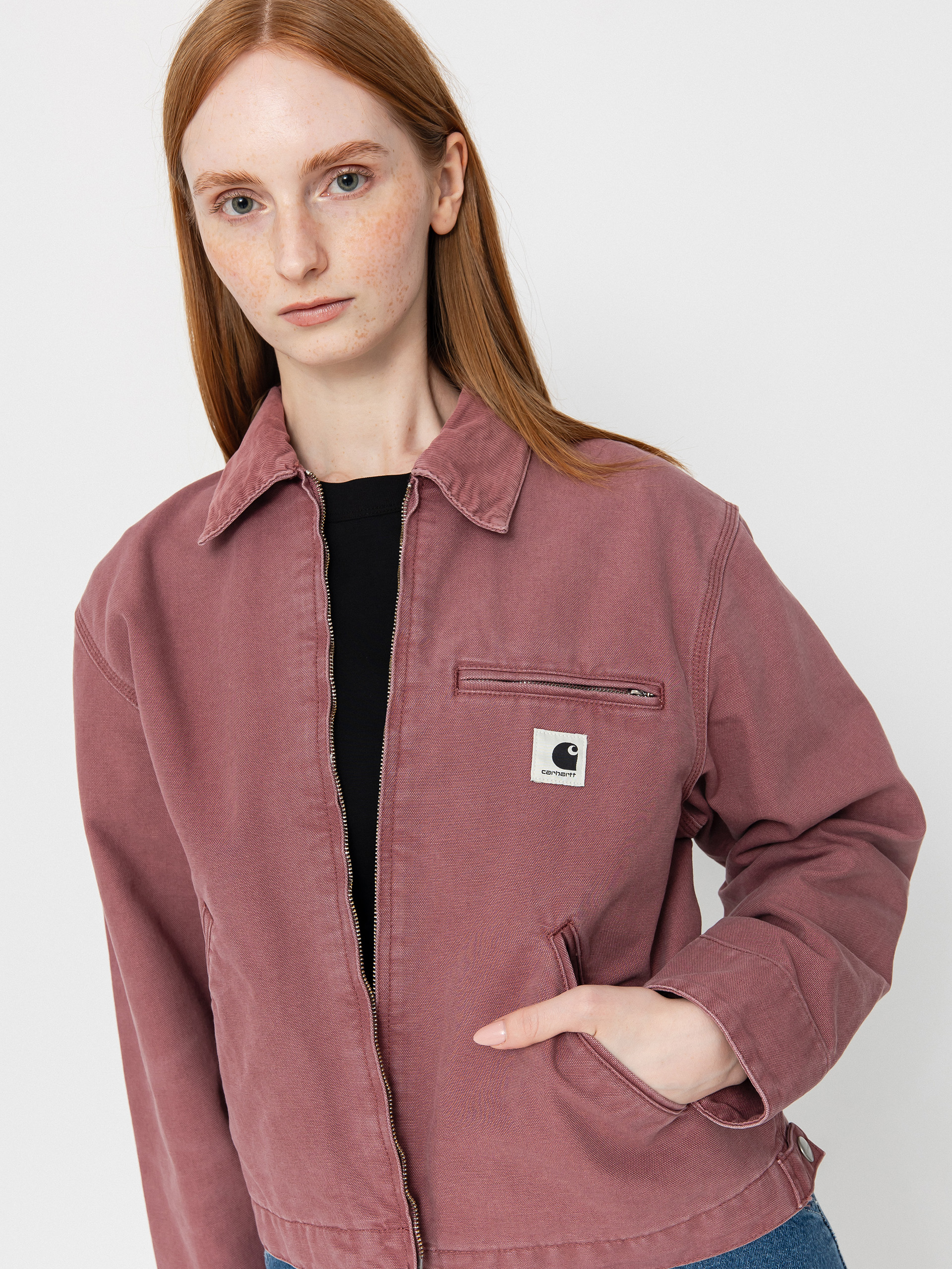 Bunda Carhartt WIP OG Detroit Wmn (dusky pink/dusky pink)