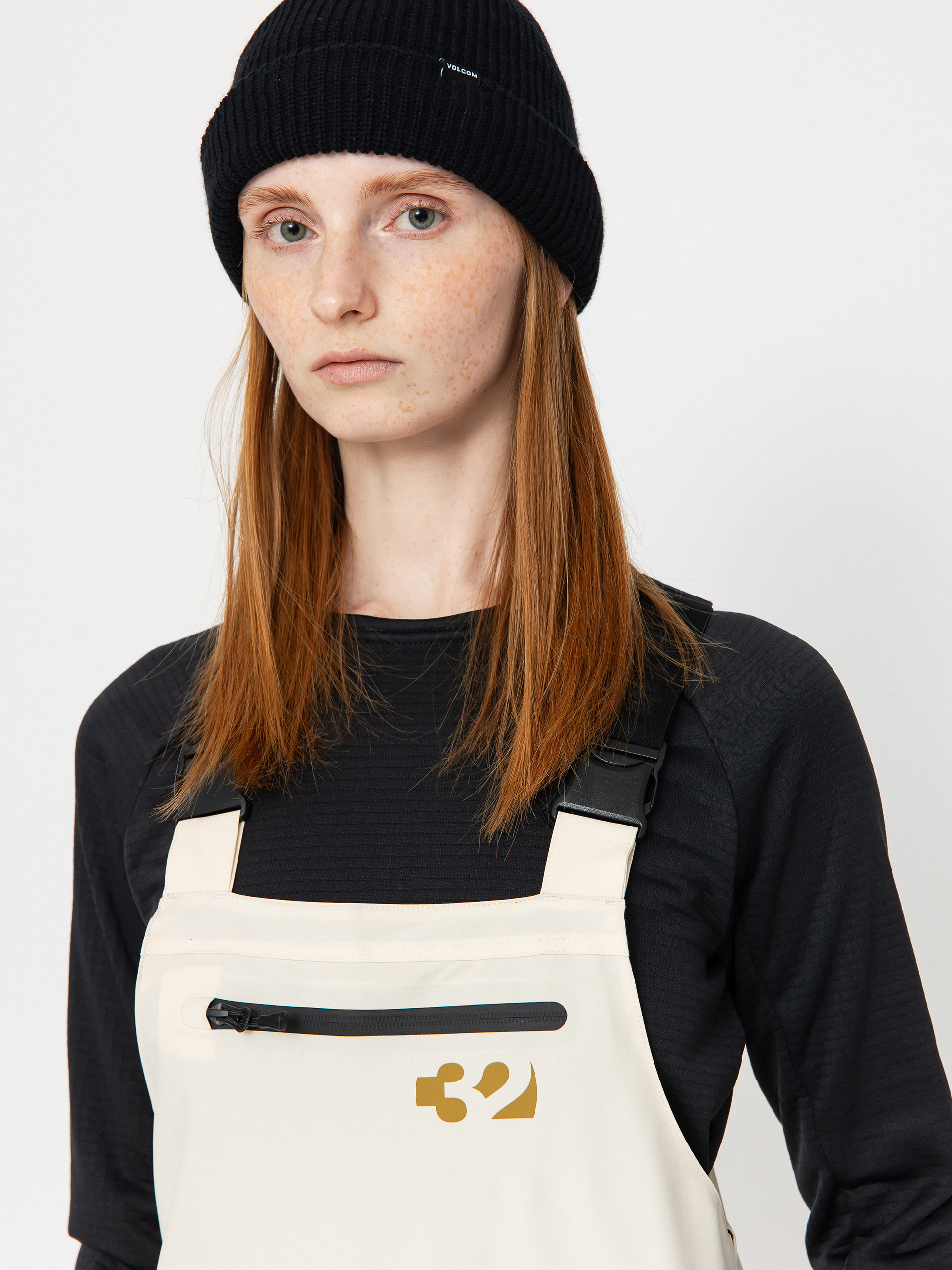 Dámské Snowboardové kalhoty  ThirtyTwo Basement Bib (tan)