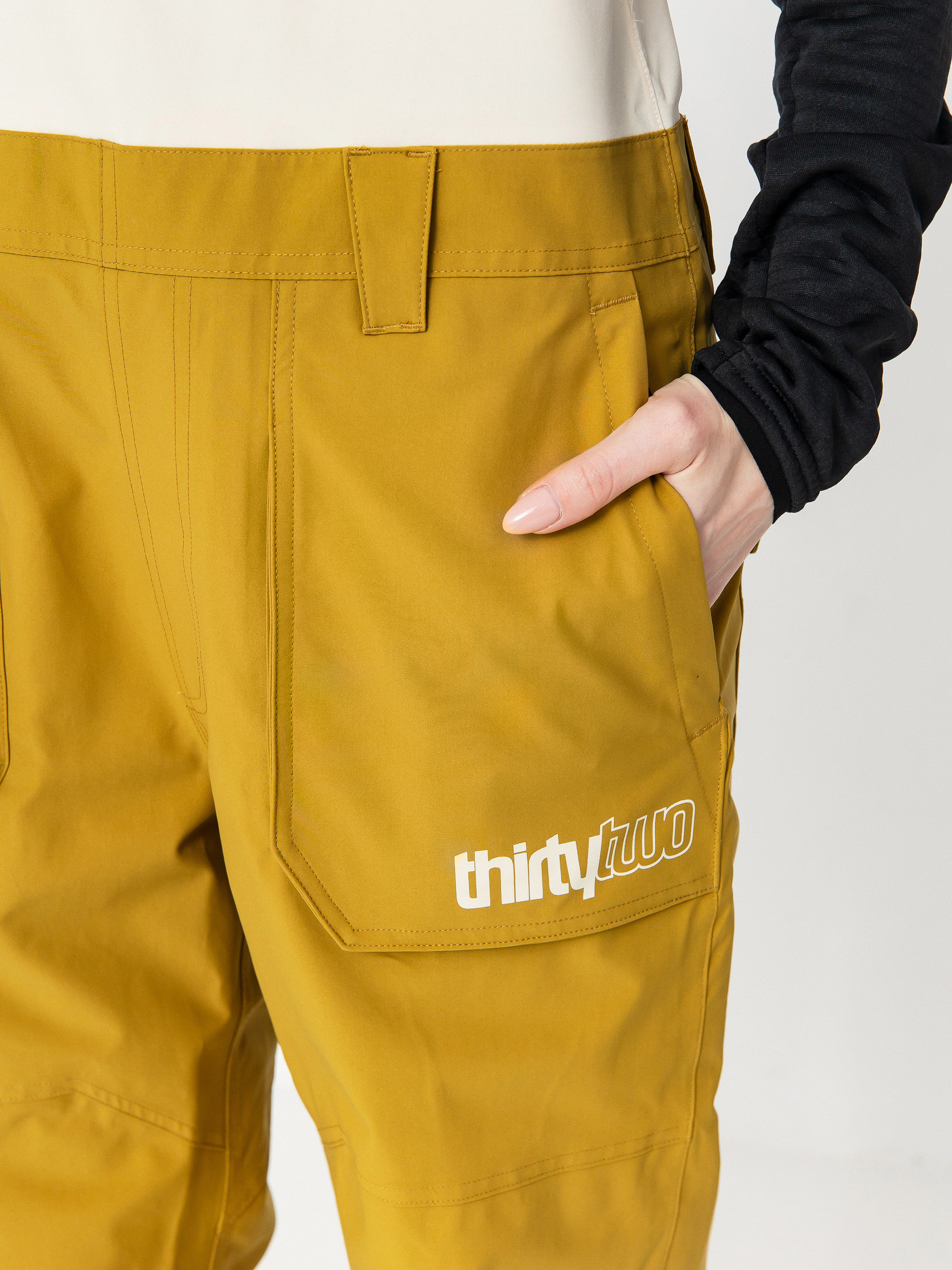 Dámské Snowboardové kalhoty  ThirtyTwo Basement Bib (tan)