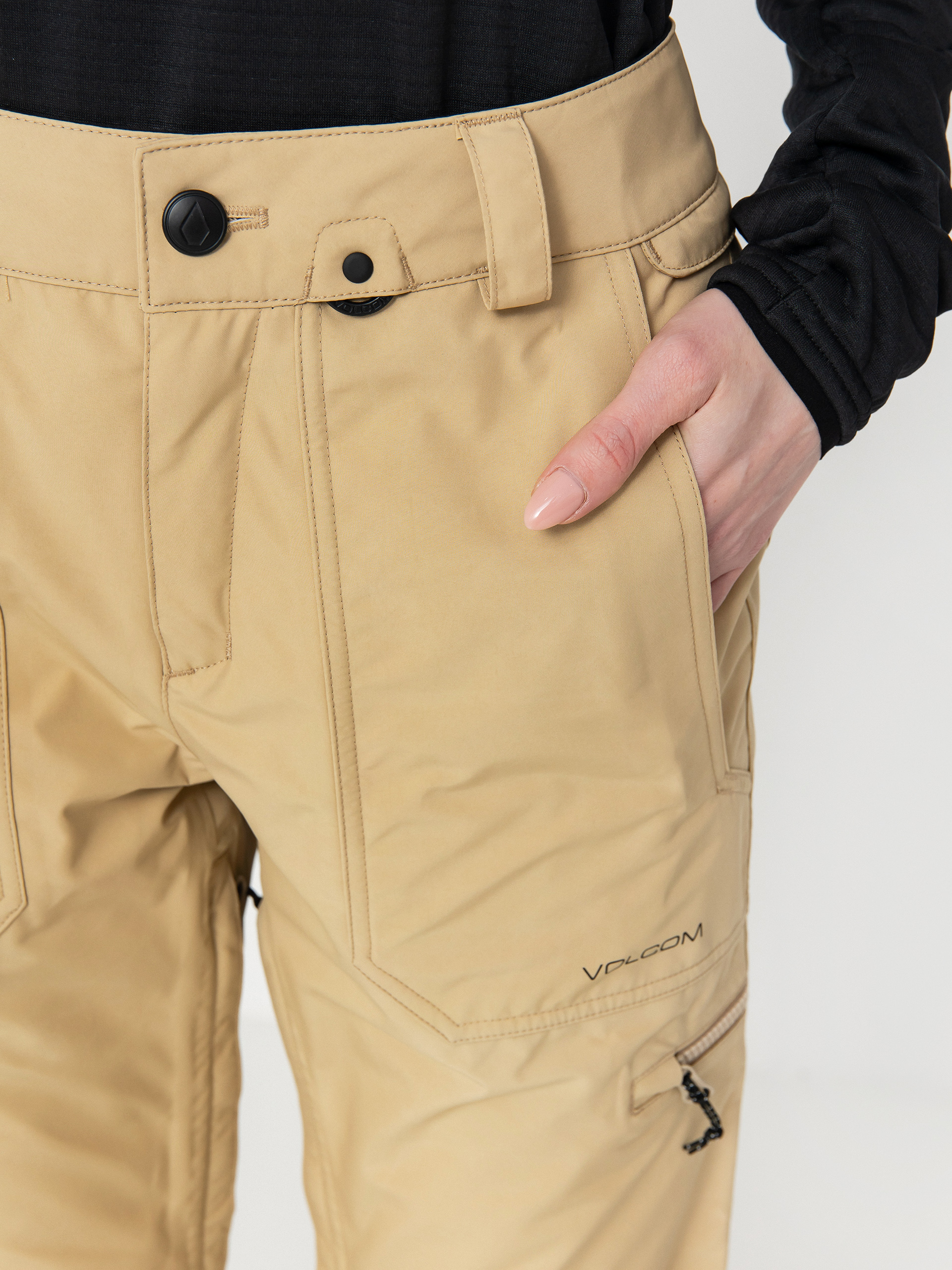Dámské Snowboardové kalhoty  Volcom Knox Ins Gore Tex (sand)
