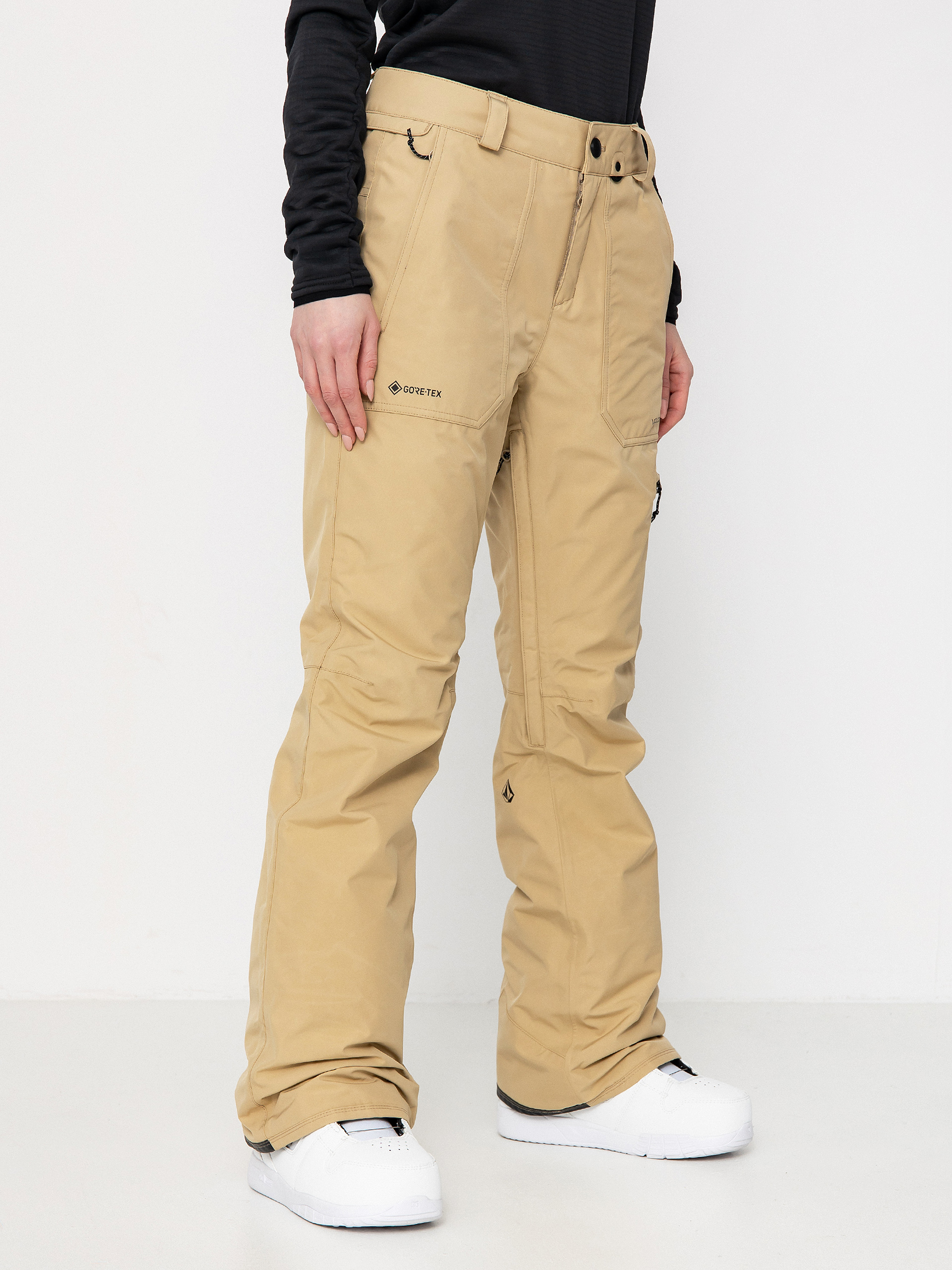 Dámské Snowboardové kalhoty  Volcom Knox Ins Gore Tex (sand)