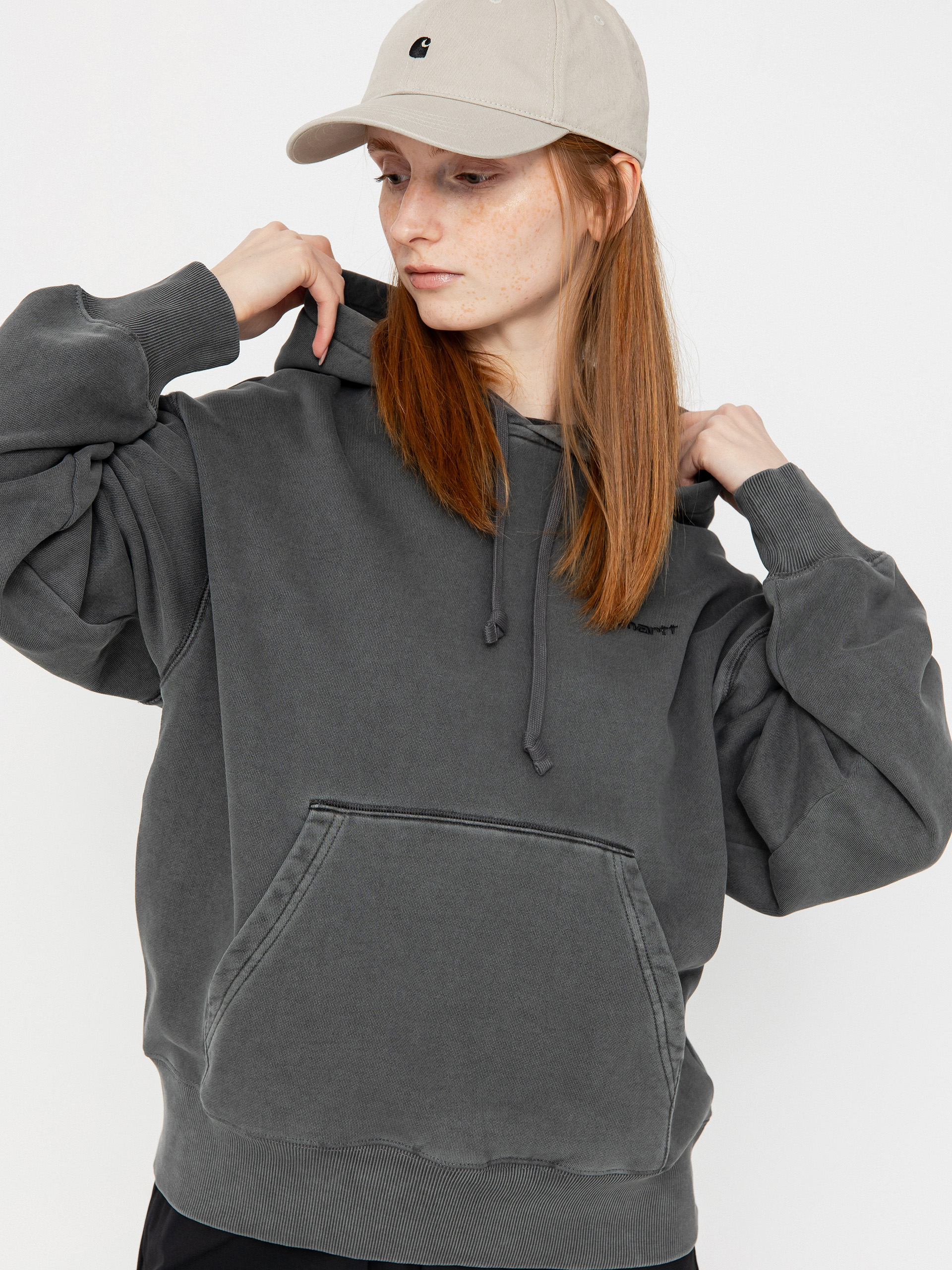 Mikina s kapucí Carhartt WIP Lumo HD Wmn (black)