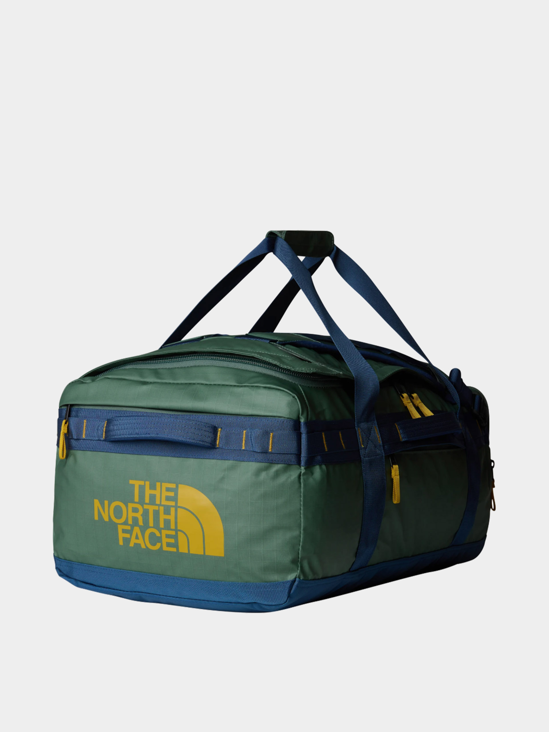 Taška The North Face Base Camp Voyager Duffel 62L (duck green/shady blue)