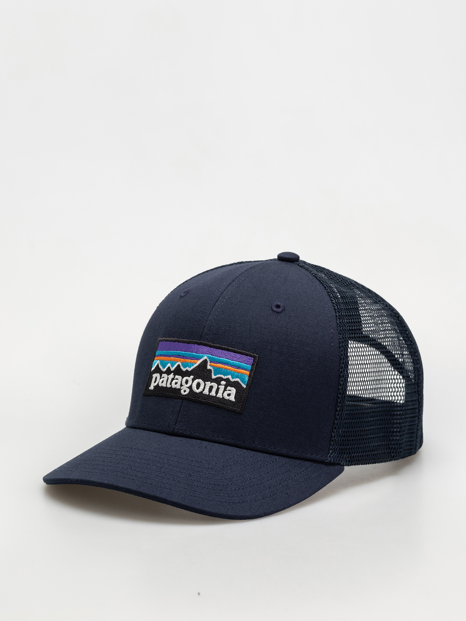 Kšiltovka  Patagonia P 6 Logo Trucker (new navy)