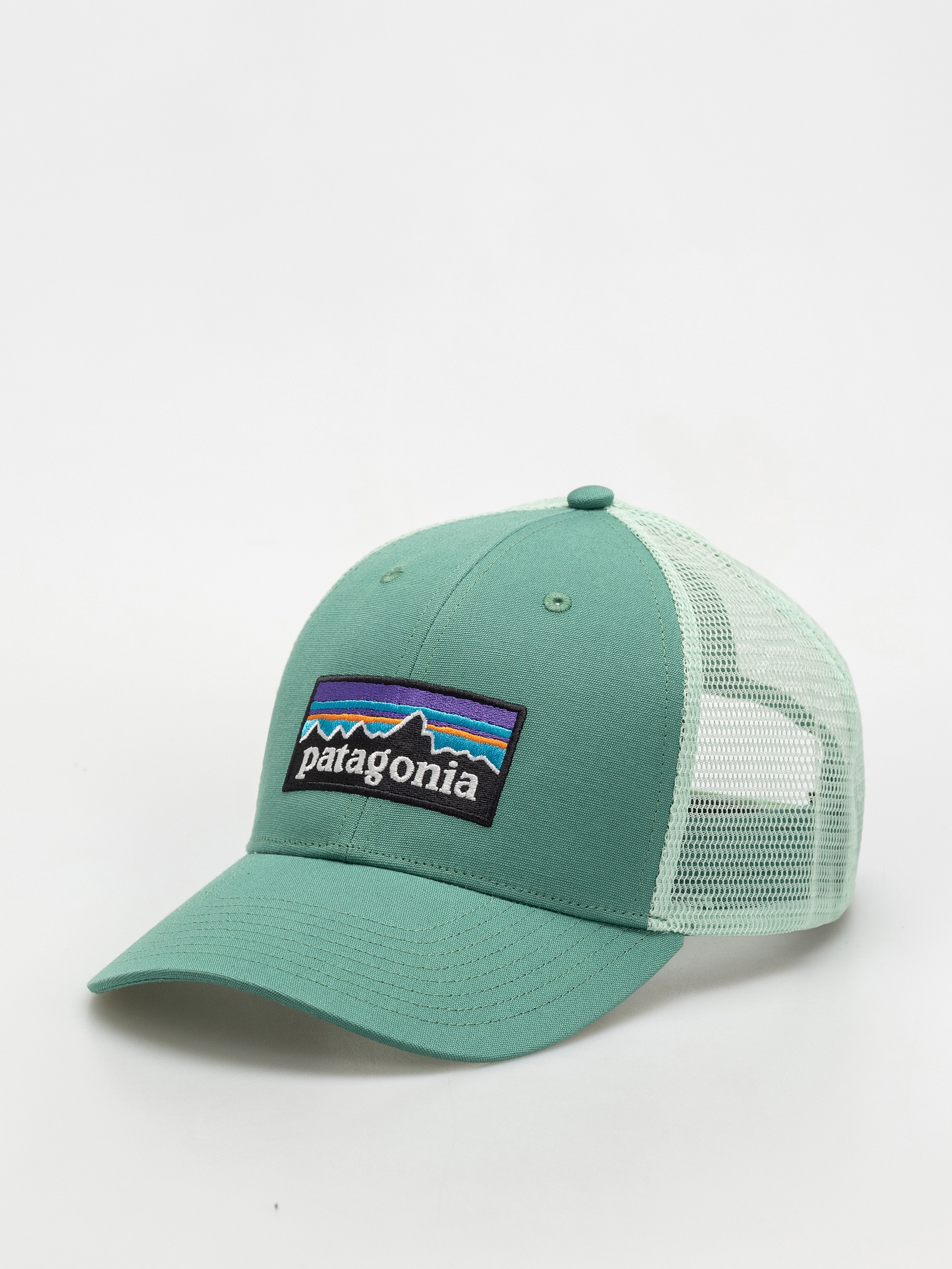 Kšiltovka  Patagonia P 6 Logo LoPro Trucker (heartleaf green)