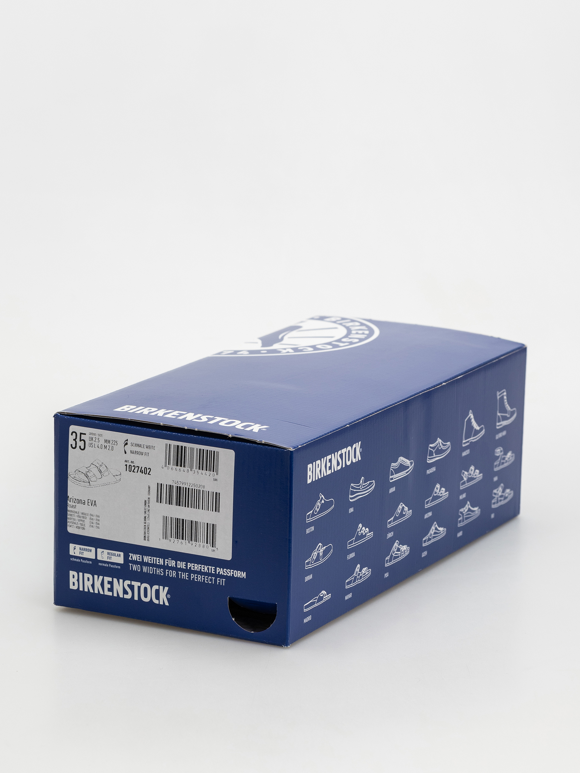 Plážovky Birkenstock Arizona Essentials EVA Narrow Wmn (roast)