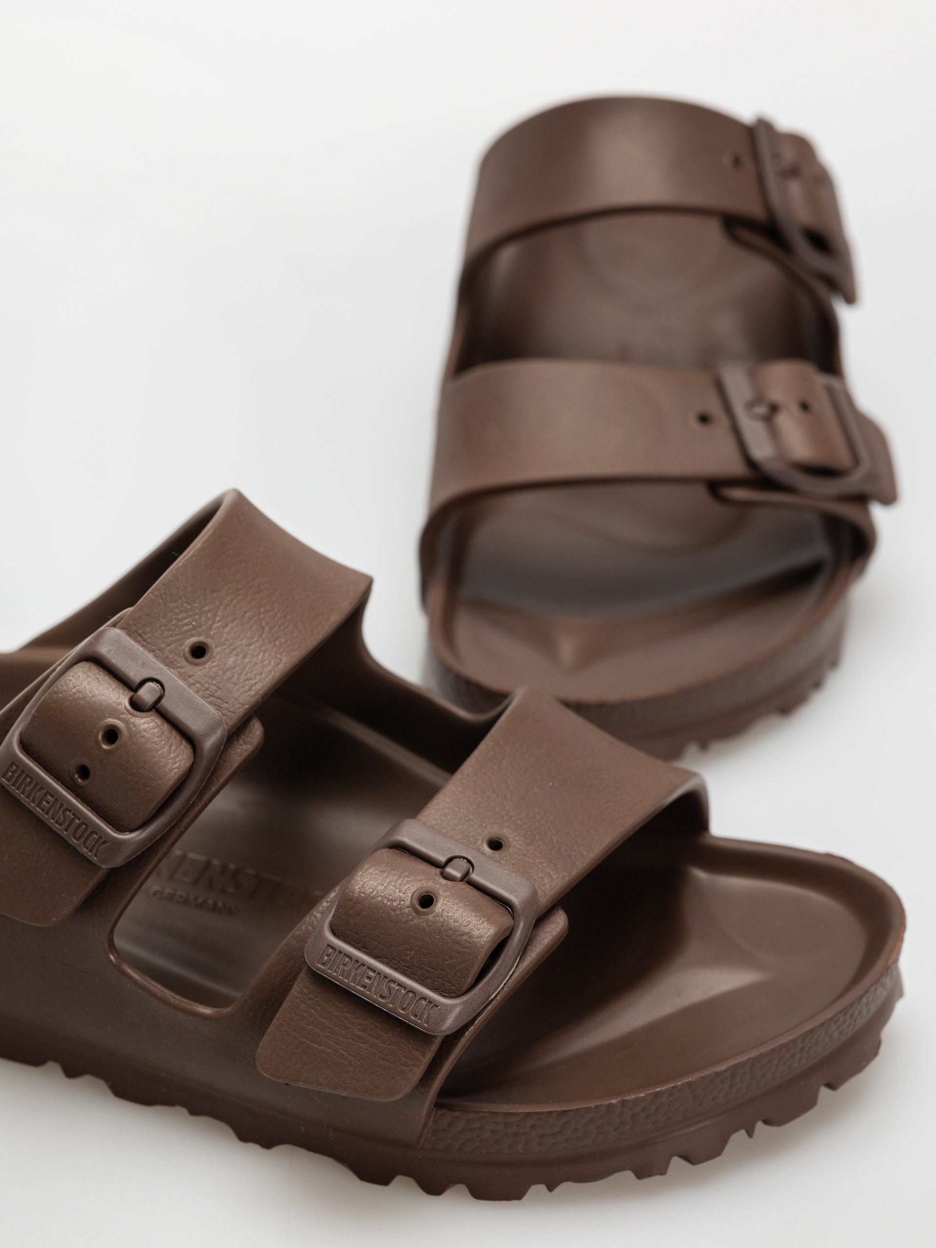 Plážovky Birkenstock Arizona Essentials EVA Narrow Wmn (roast)