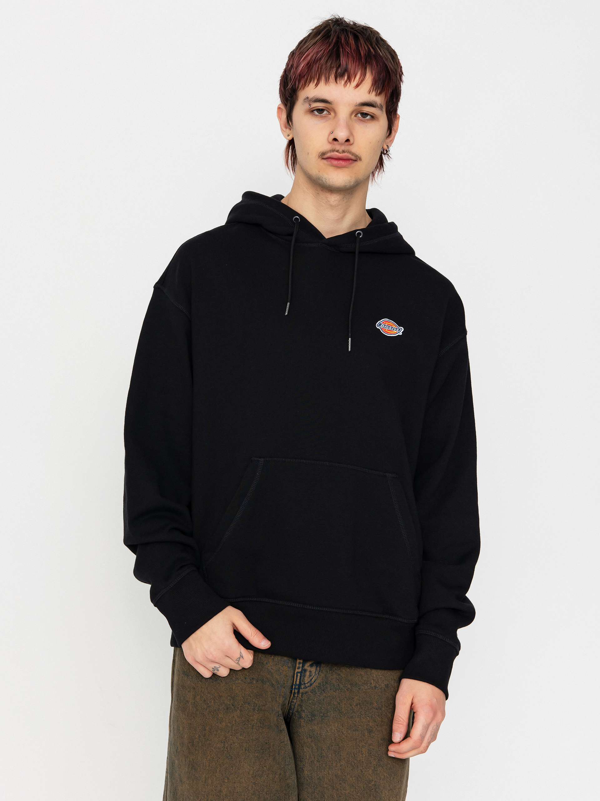 Mikina s kapucí Dickies Millersburg HD (black)