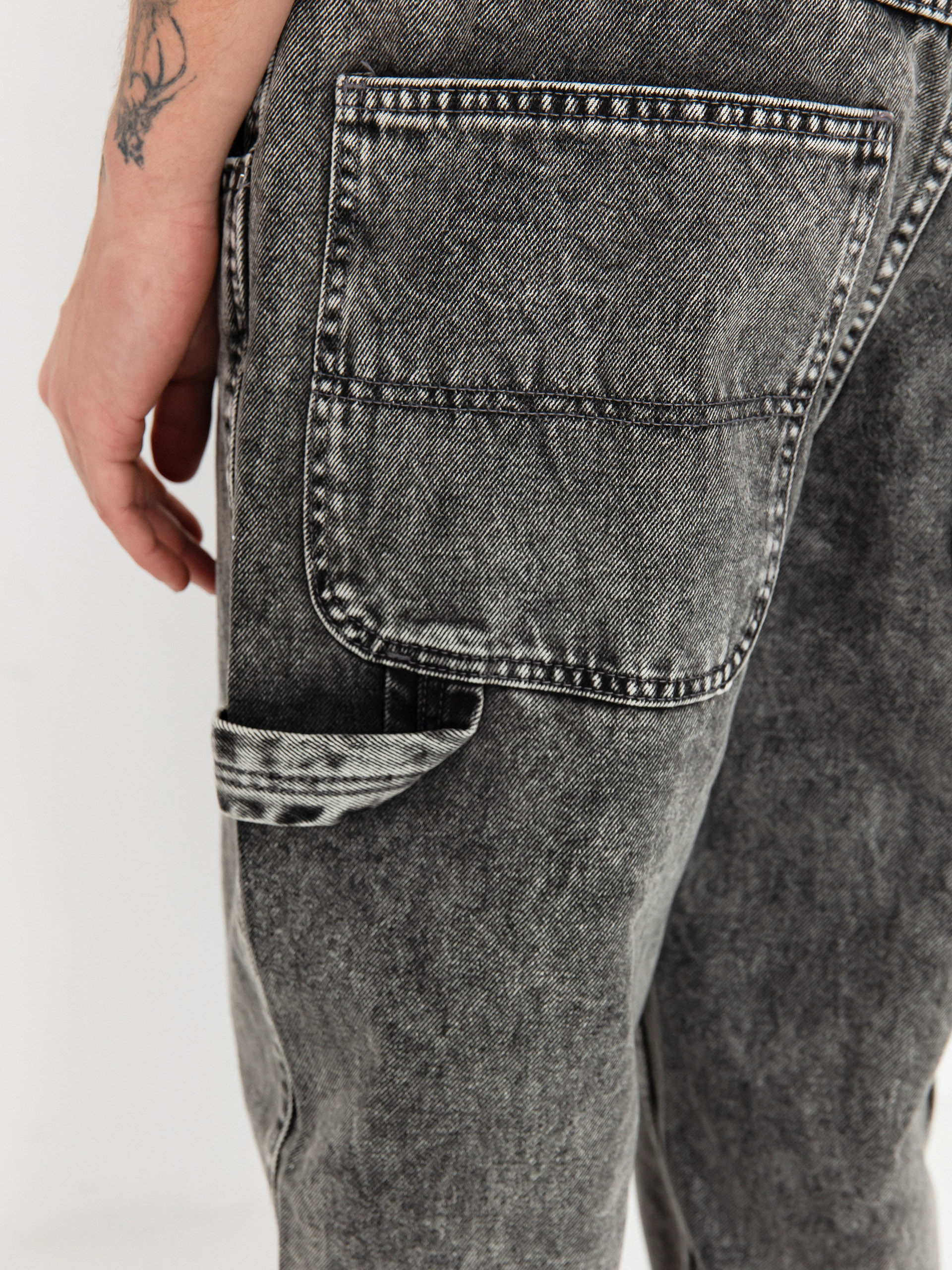 Kalhoty Dickies Garyville (light gray wash)