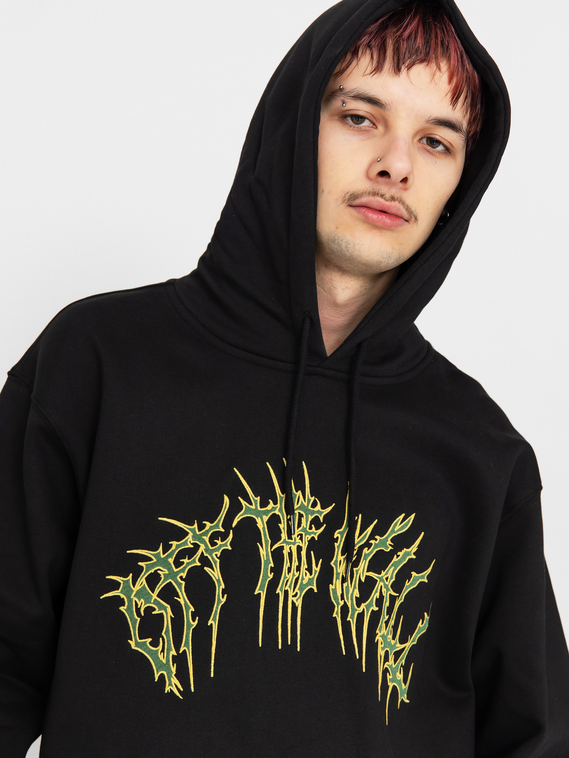 Mikina s kapucí Vans Metal Arch HD (black)