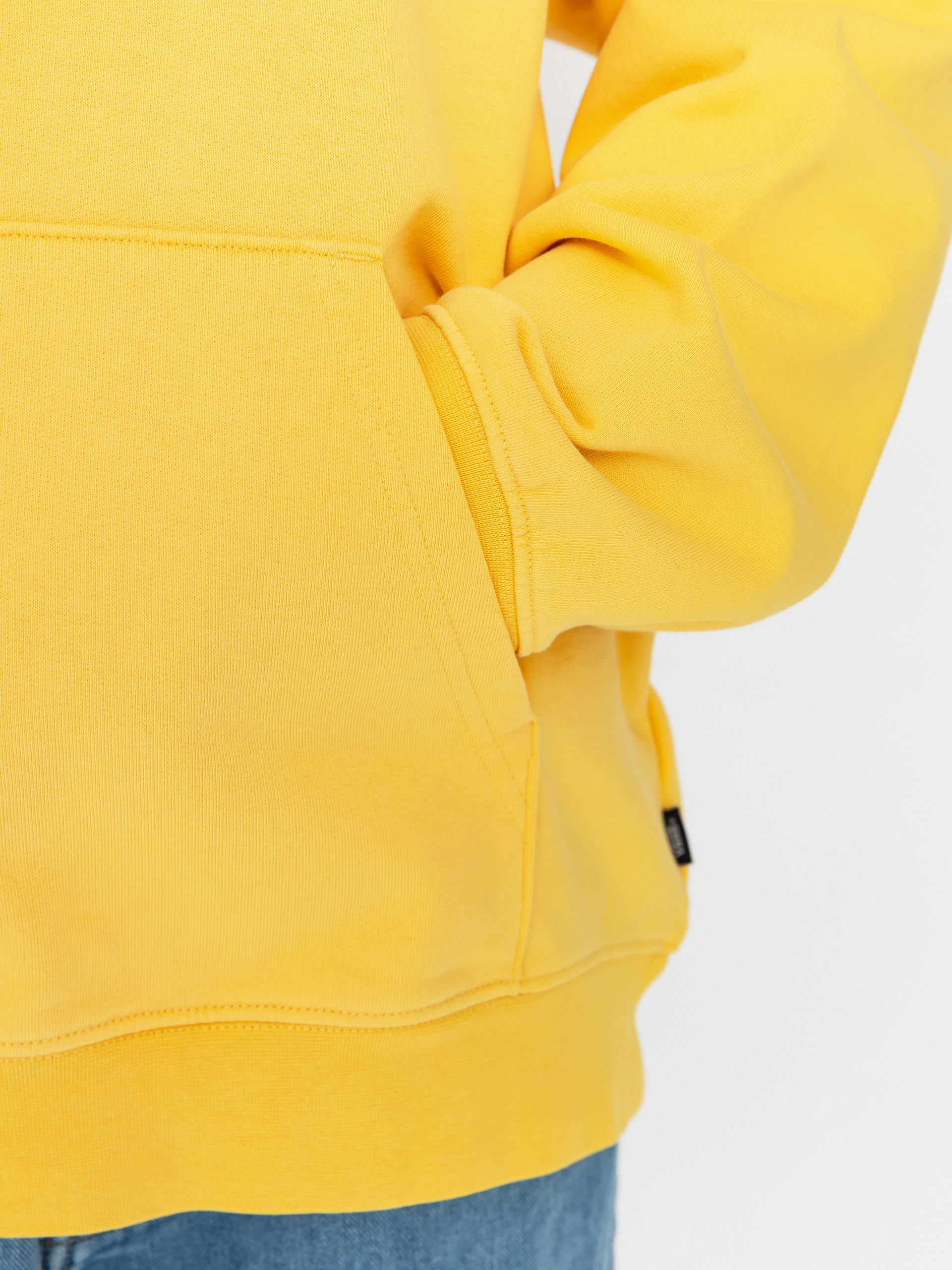 Mikina s kapucí Vans Waffle Stomp Loose Ft HD (banana cream)