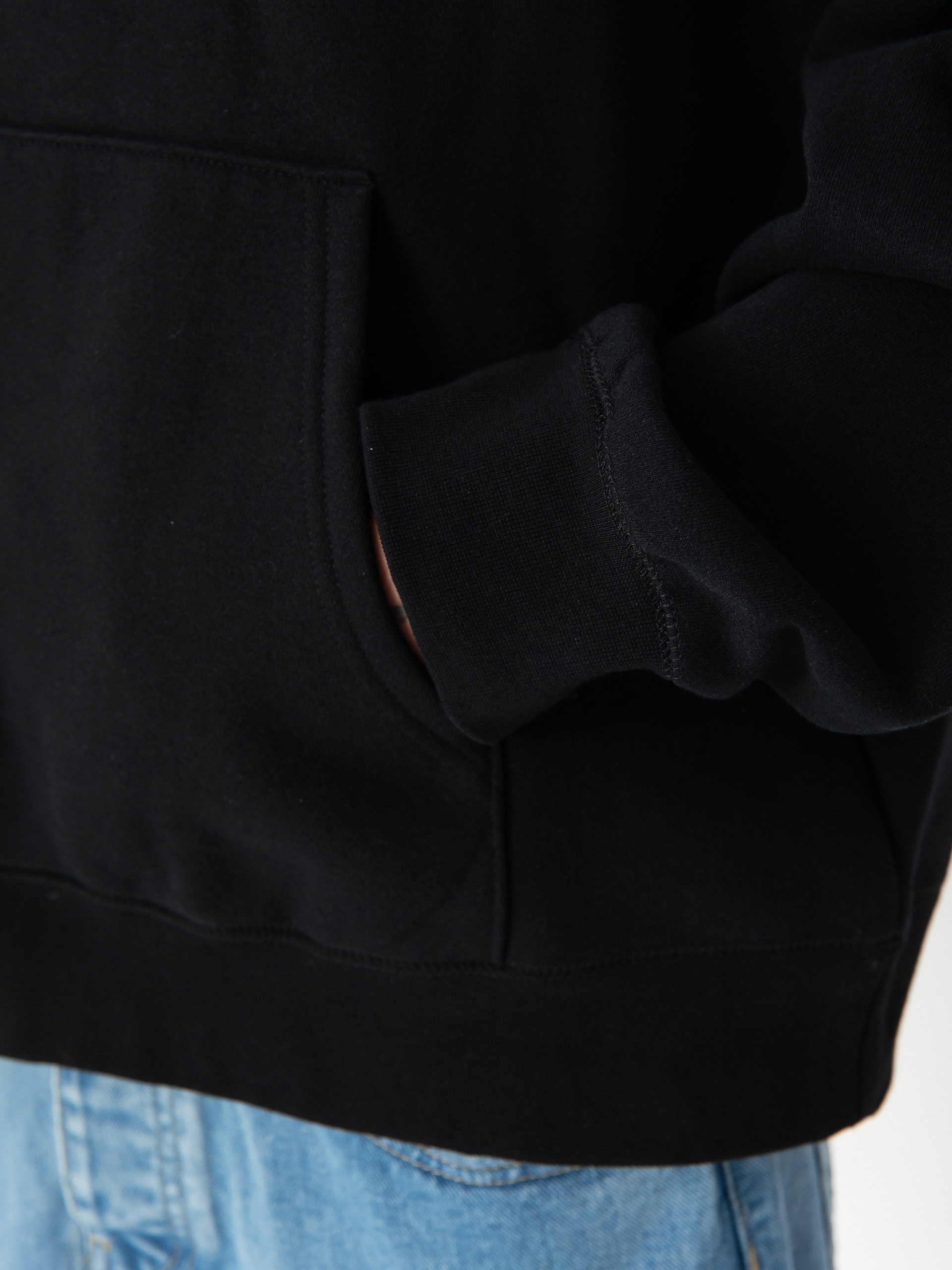 Mikina s kapucí OBEY Established Works Bold II HD (black)