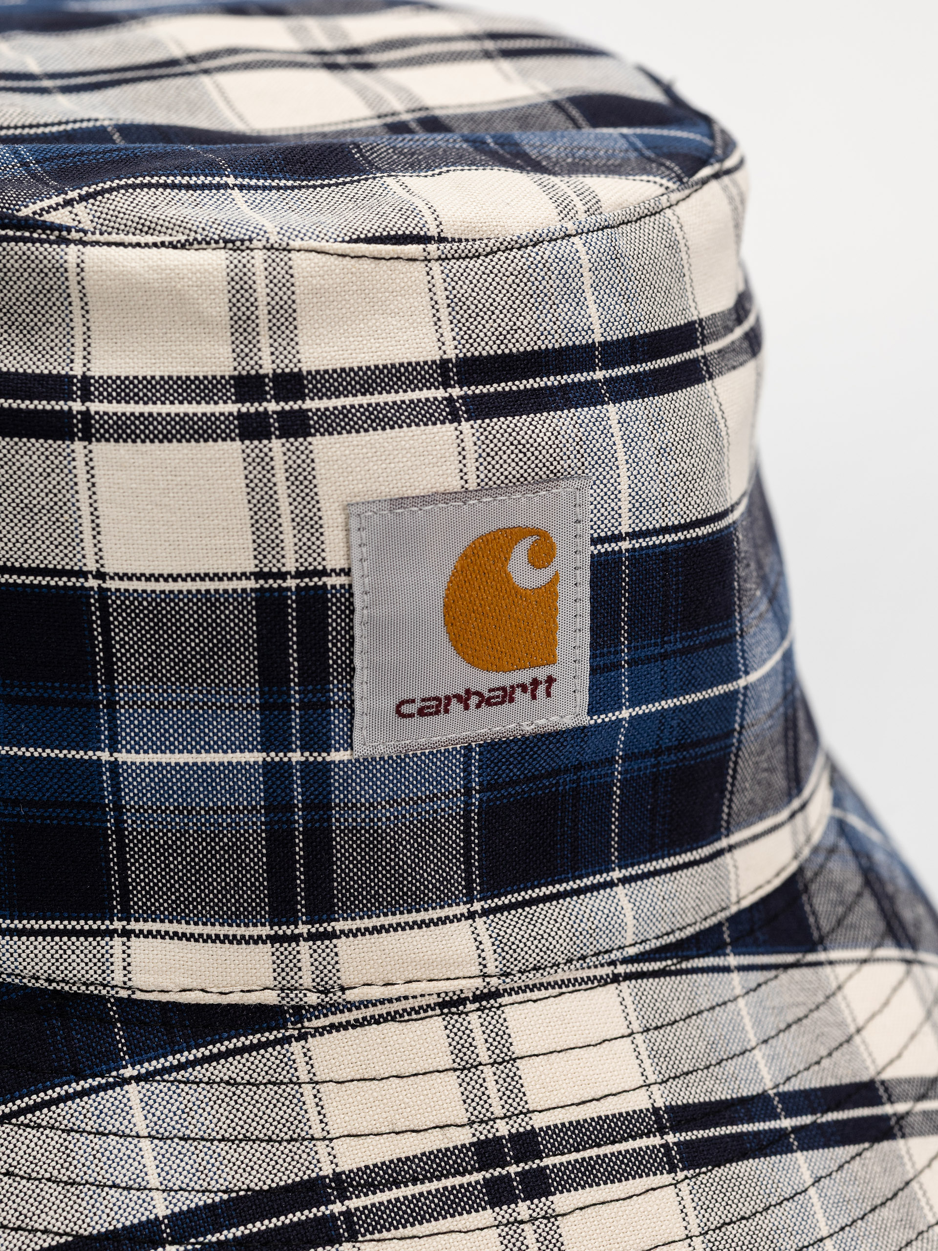 Klobouk Carhartt WIP Tarbell Bucket Wmn (tarbell check/dark navy/white)