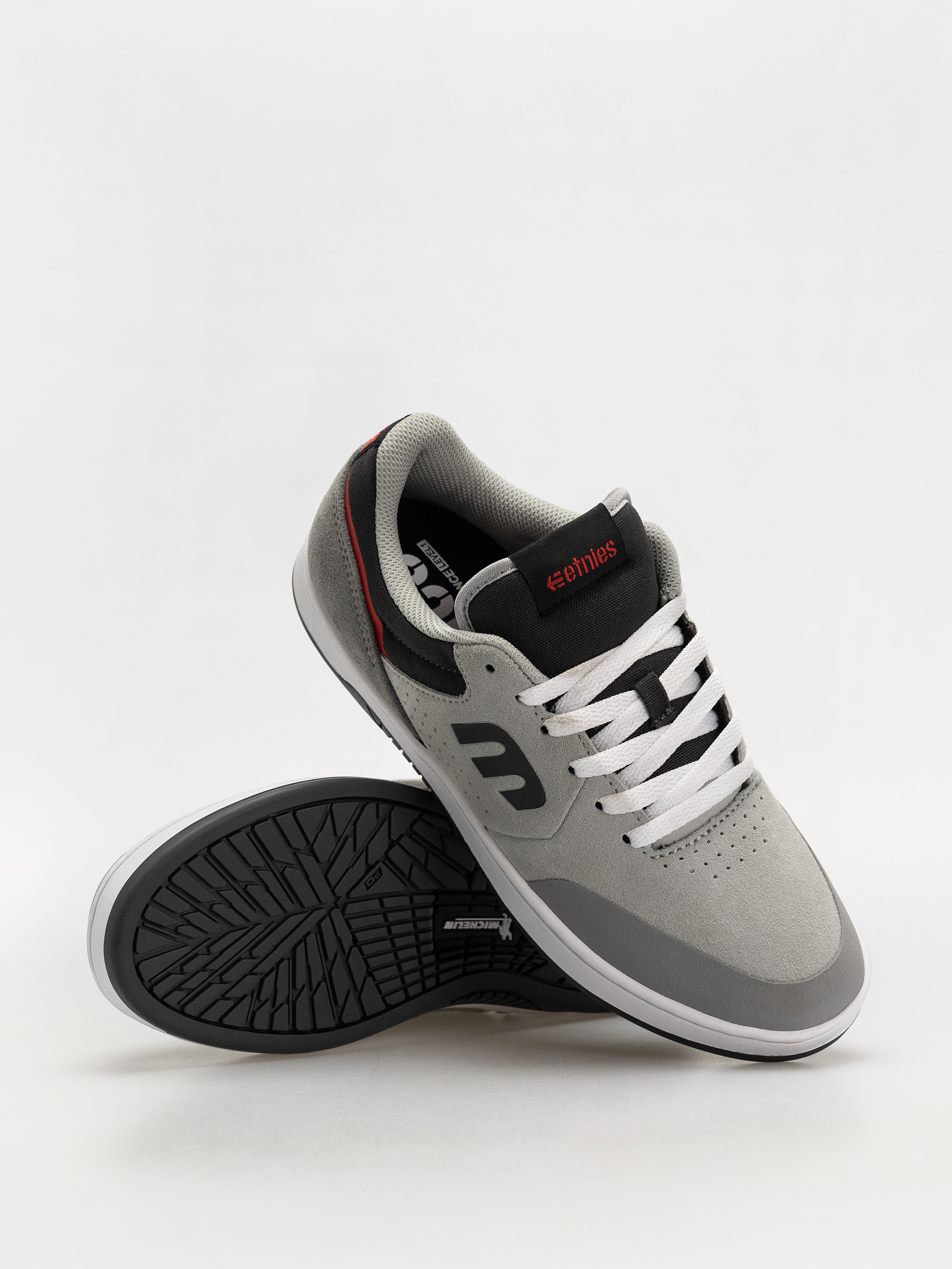 Boty Etnies Marana (grey/grey/red)