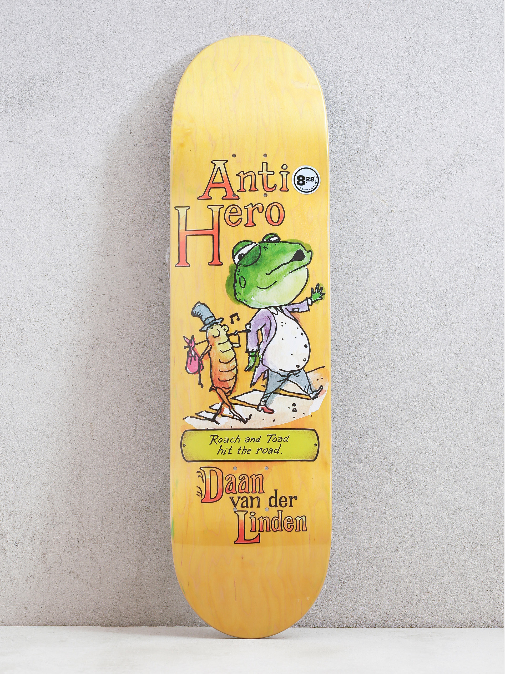 Deska Antihero Daan Roach Toad (yellow)